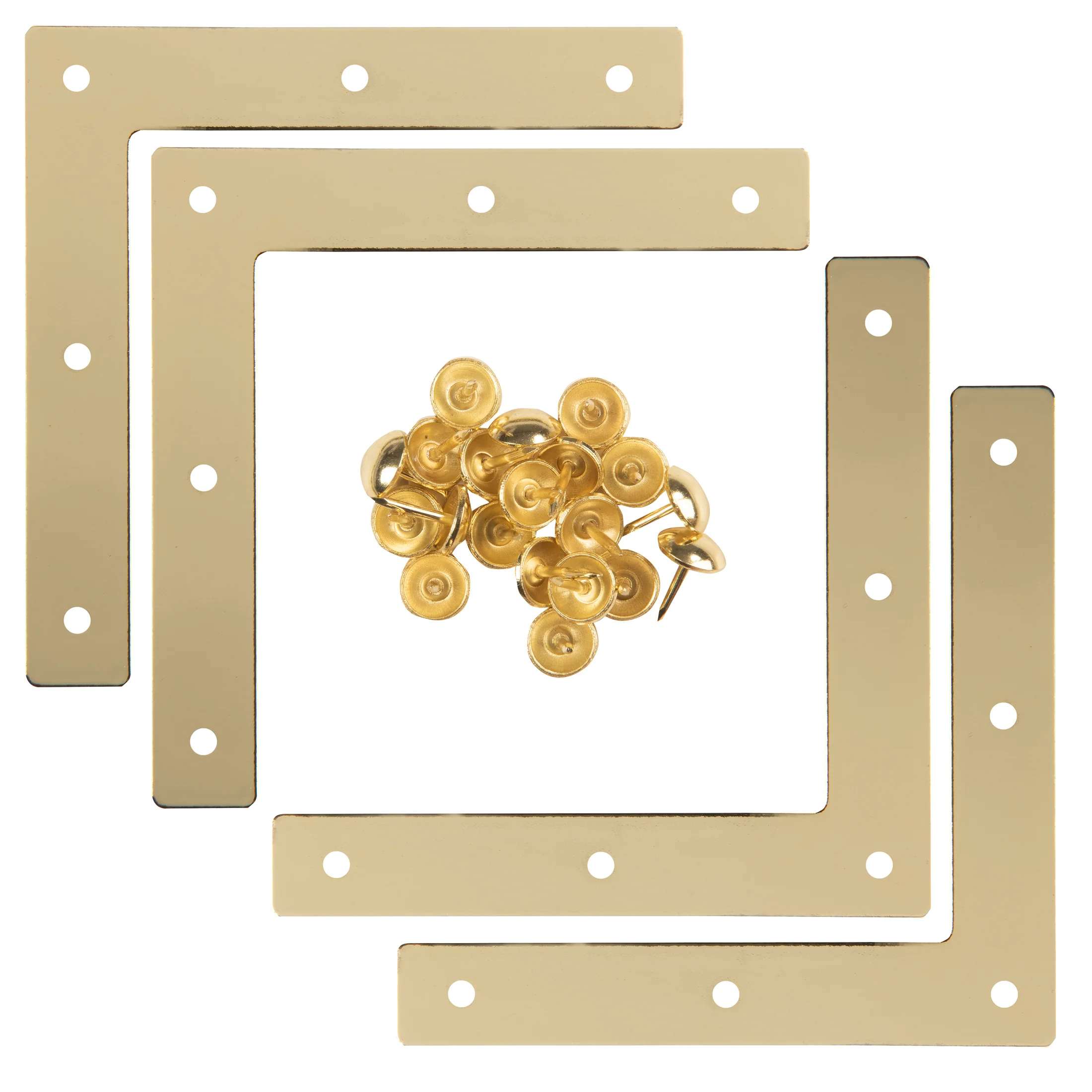 Smooth Campaign Hardware Corners, Large, 4 pc - Image 2