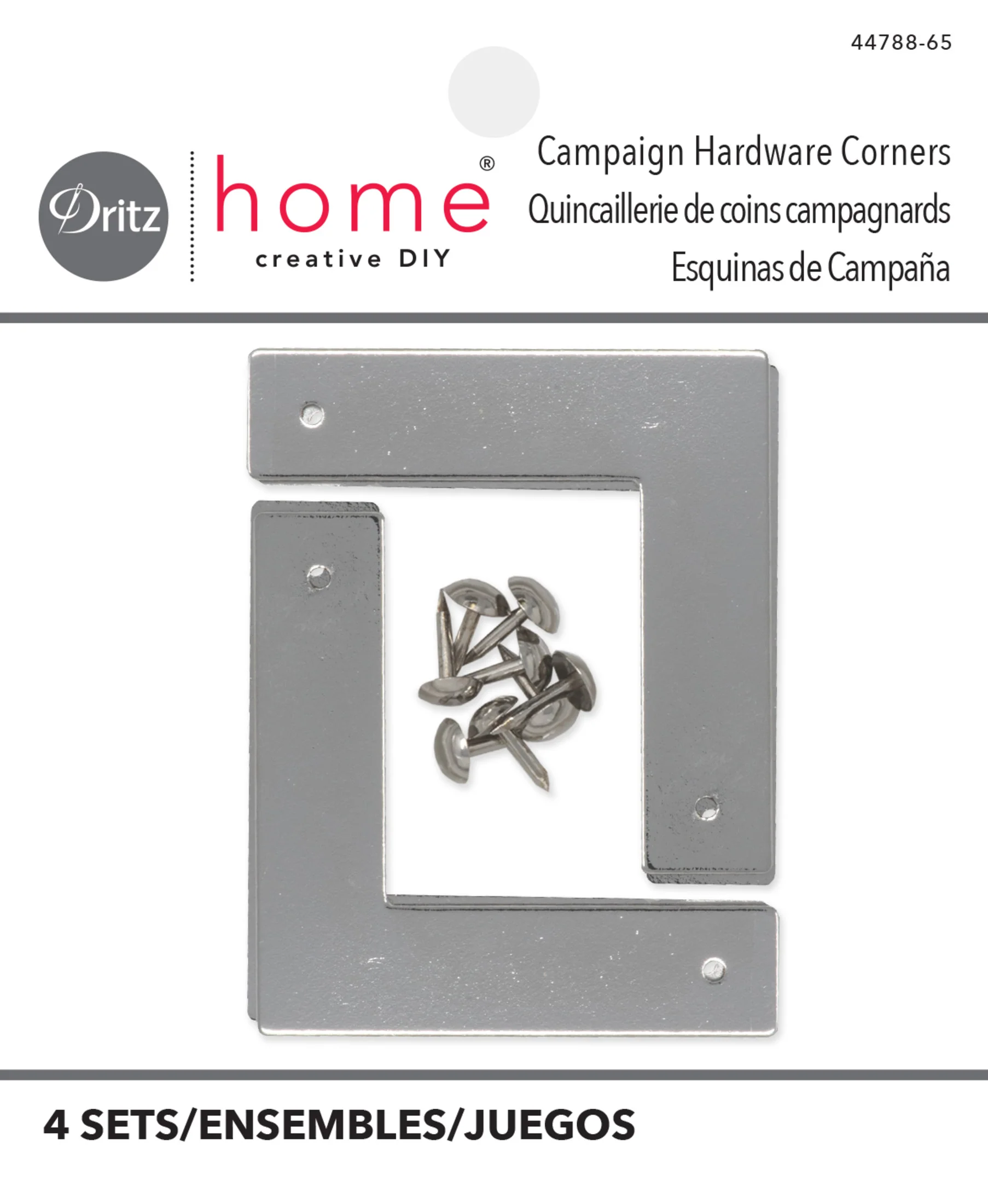 Smooth Campaign Hardware Corners, Small, 4 pc - Image 14