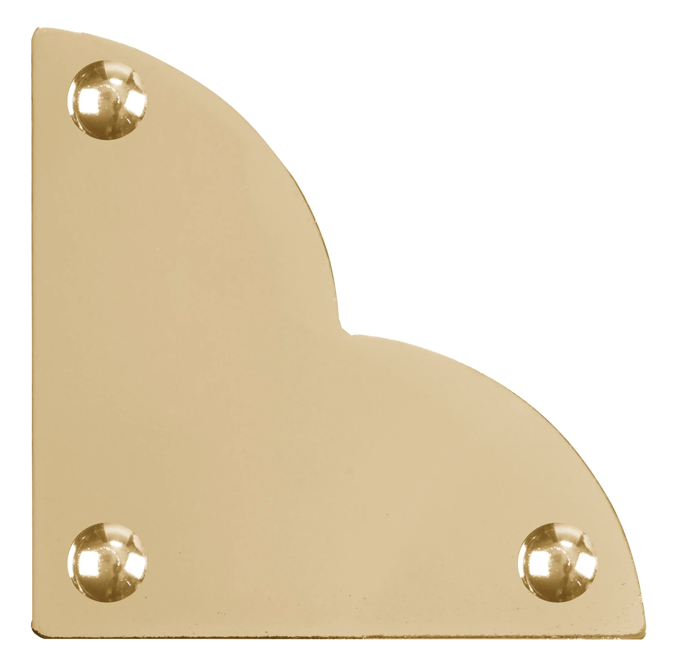 Smooth Quatrefoil Corners, Large, 4 pc - Image 2