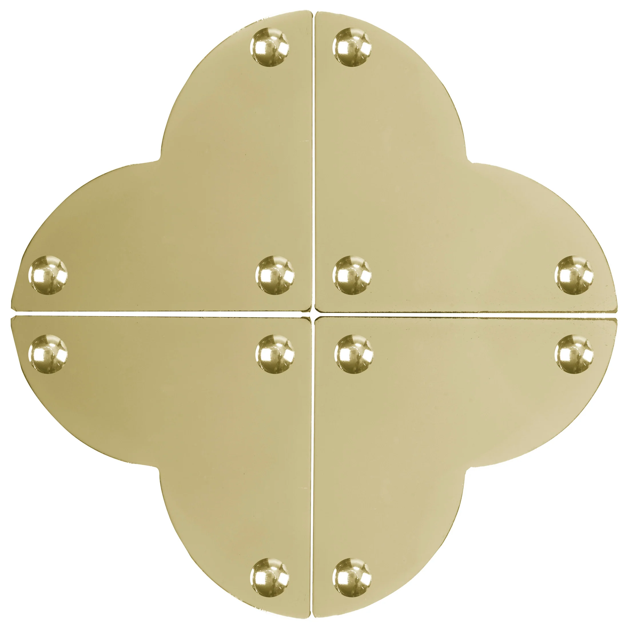 Smooth Quatrefoil Corners, Large, 4 pc - Image 3
