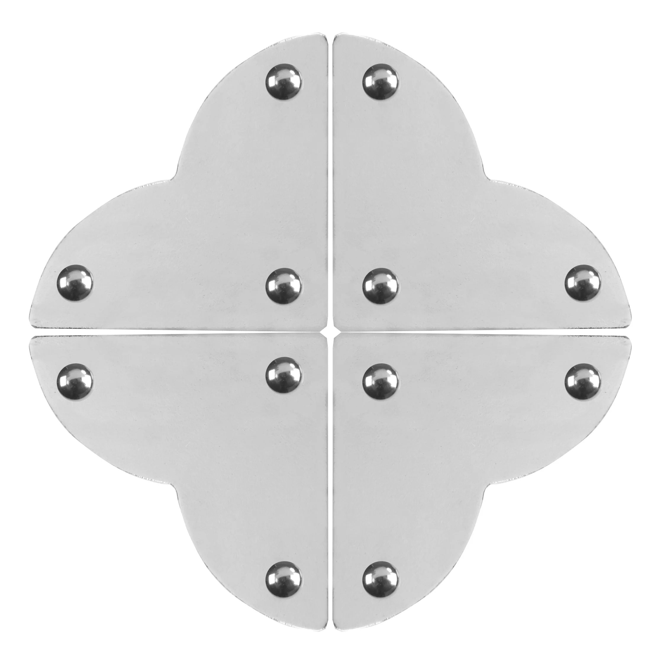 Smooth Quatrefoil Corners, Small, 4 pc - Image 12