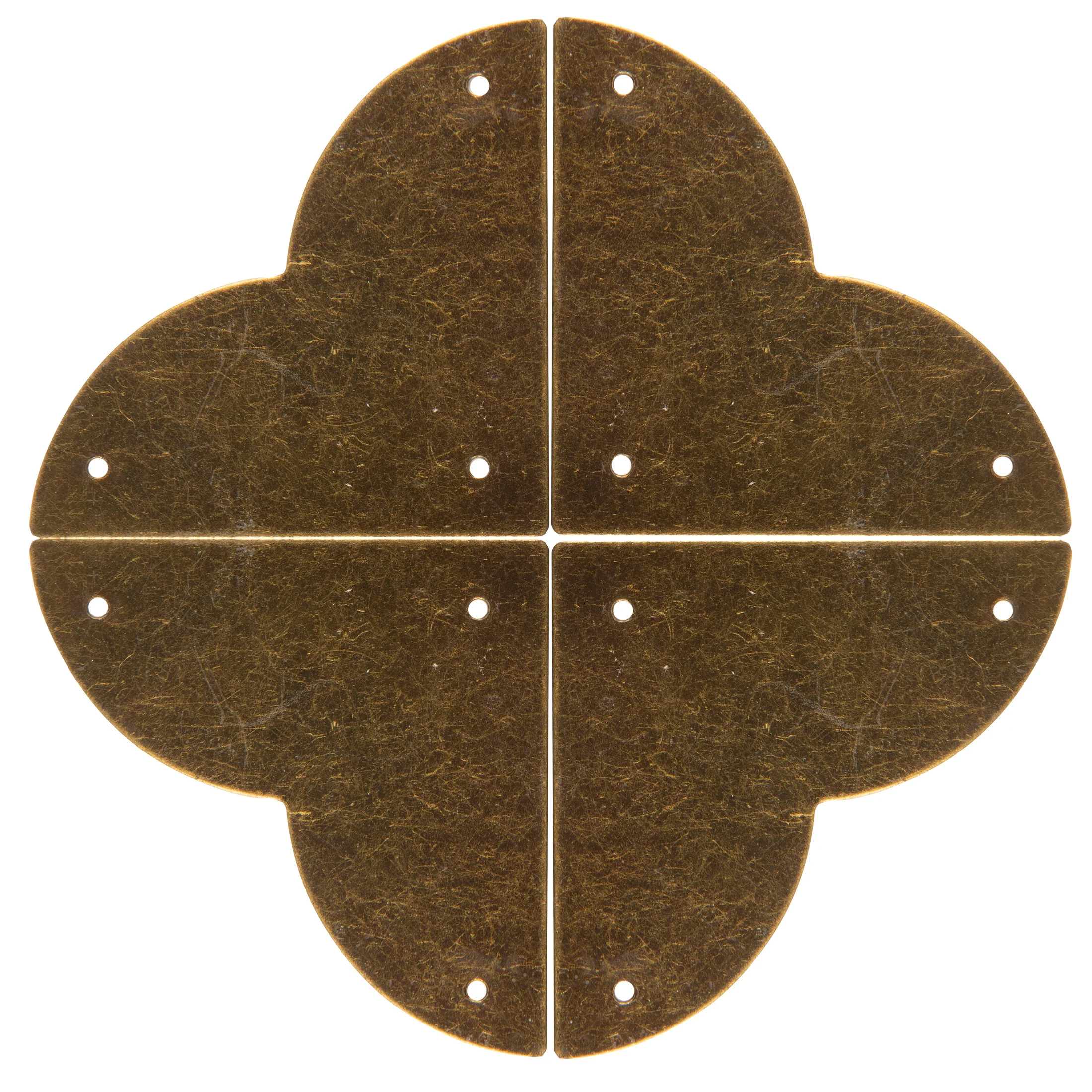 Smooth Quatrefoil Corners, Small, 4 pc - Image 18