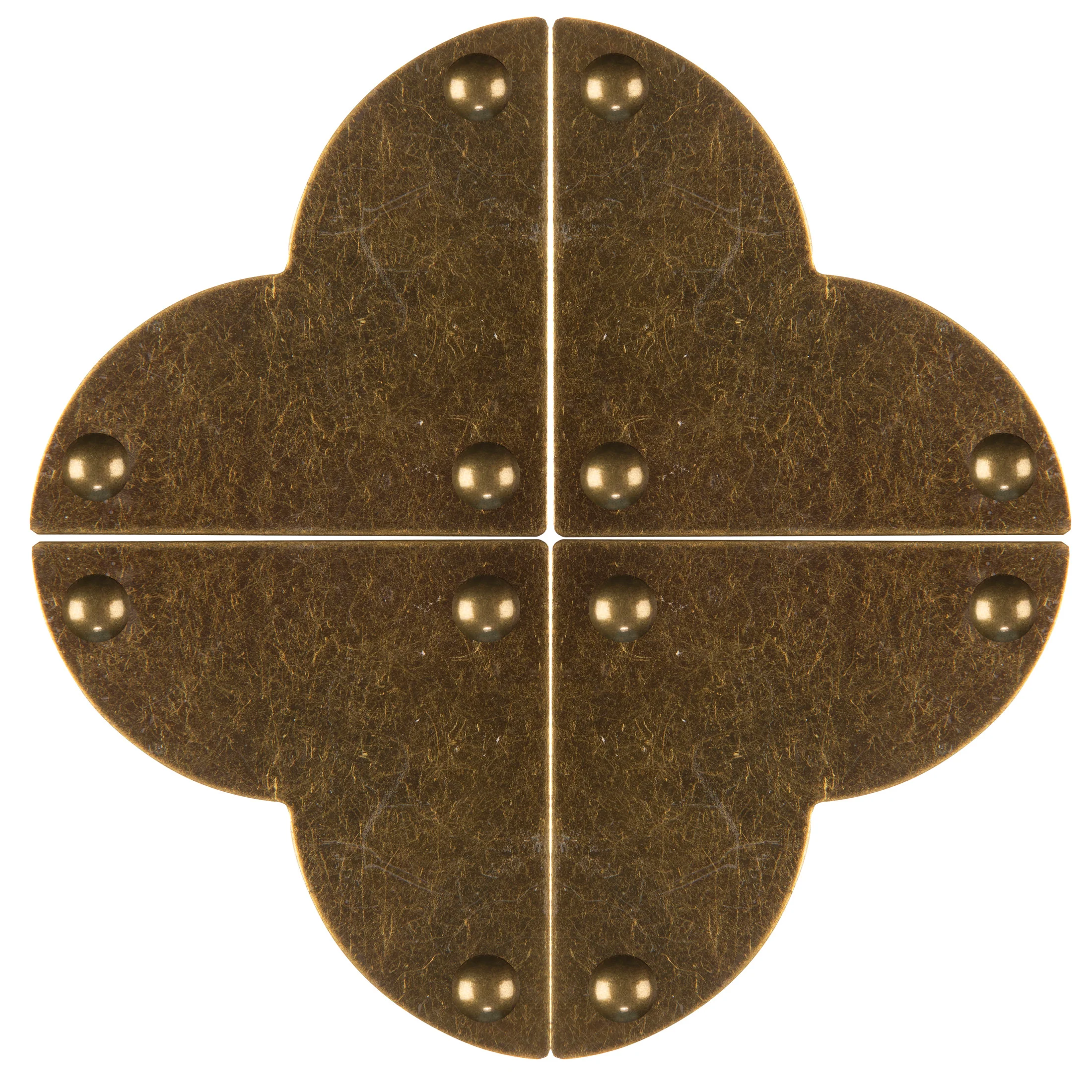 Smooth Quatrefoil Corners, Small, 4 pc - Image 19