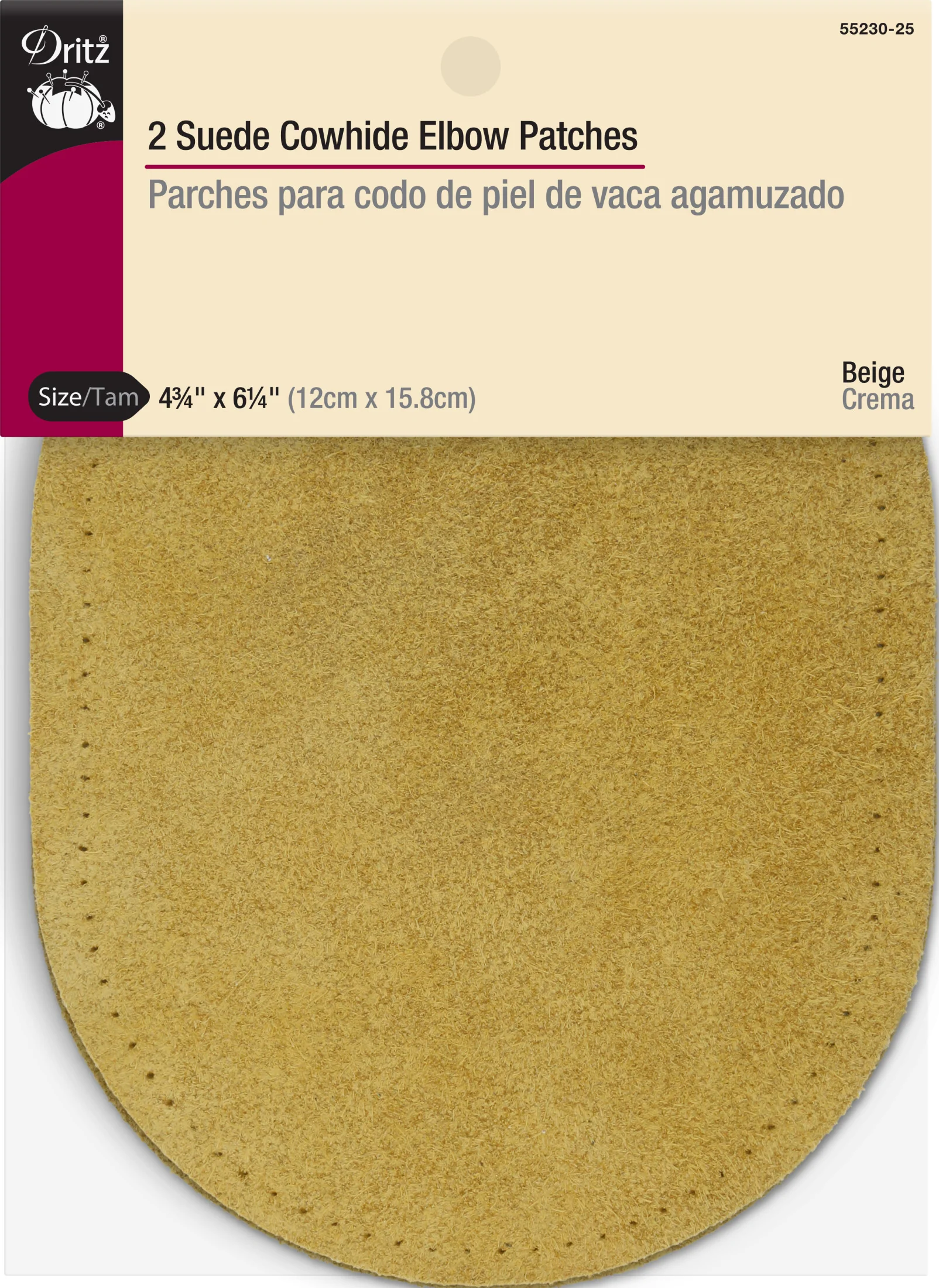 Suede Cowhide Elbow Patches, 2 pc - Image 6
