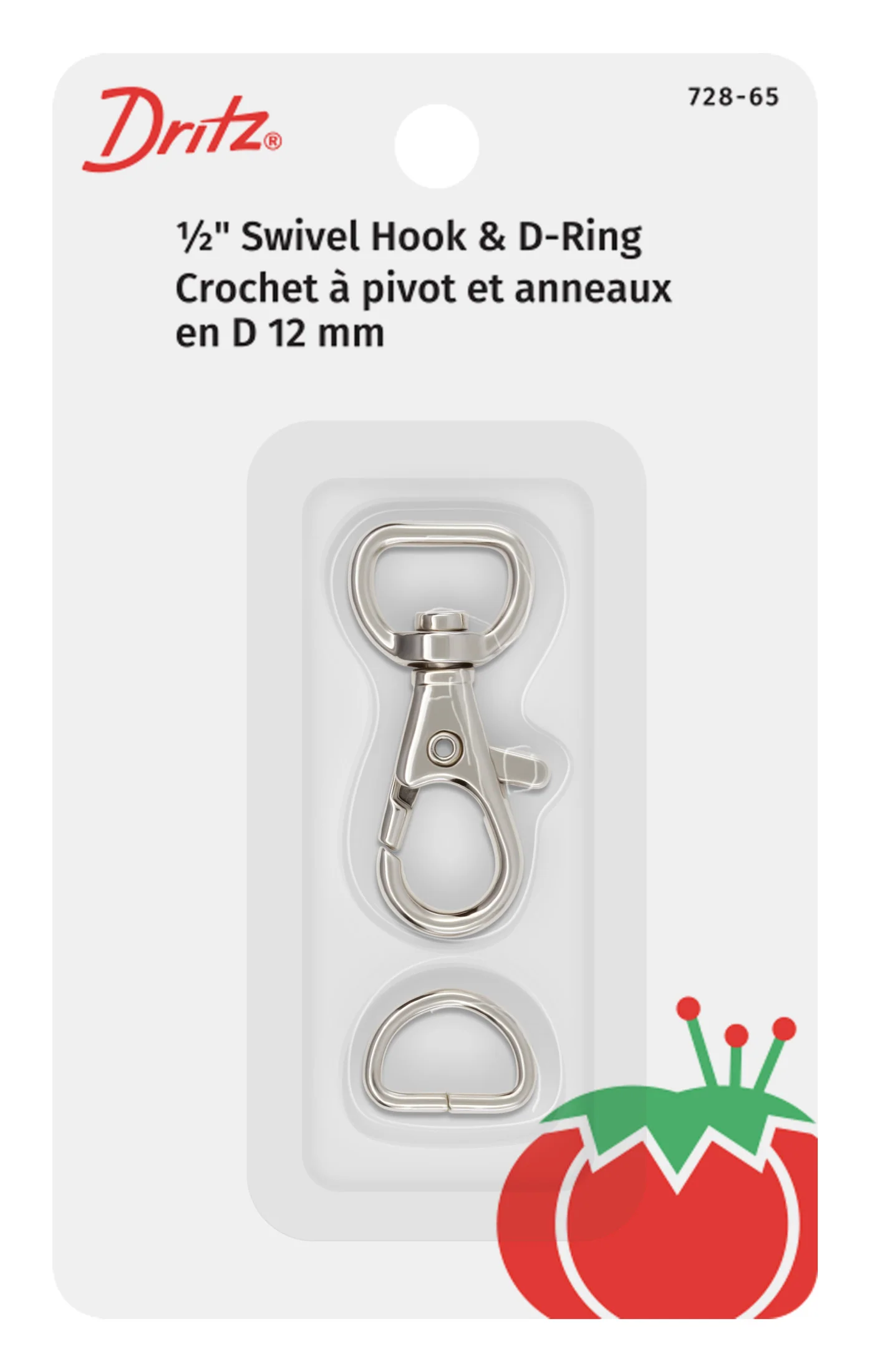 1/2" Small Swivel Hook & D-Ring - Image 11