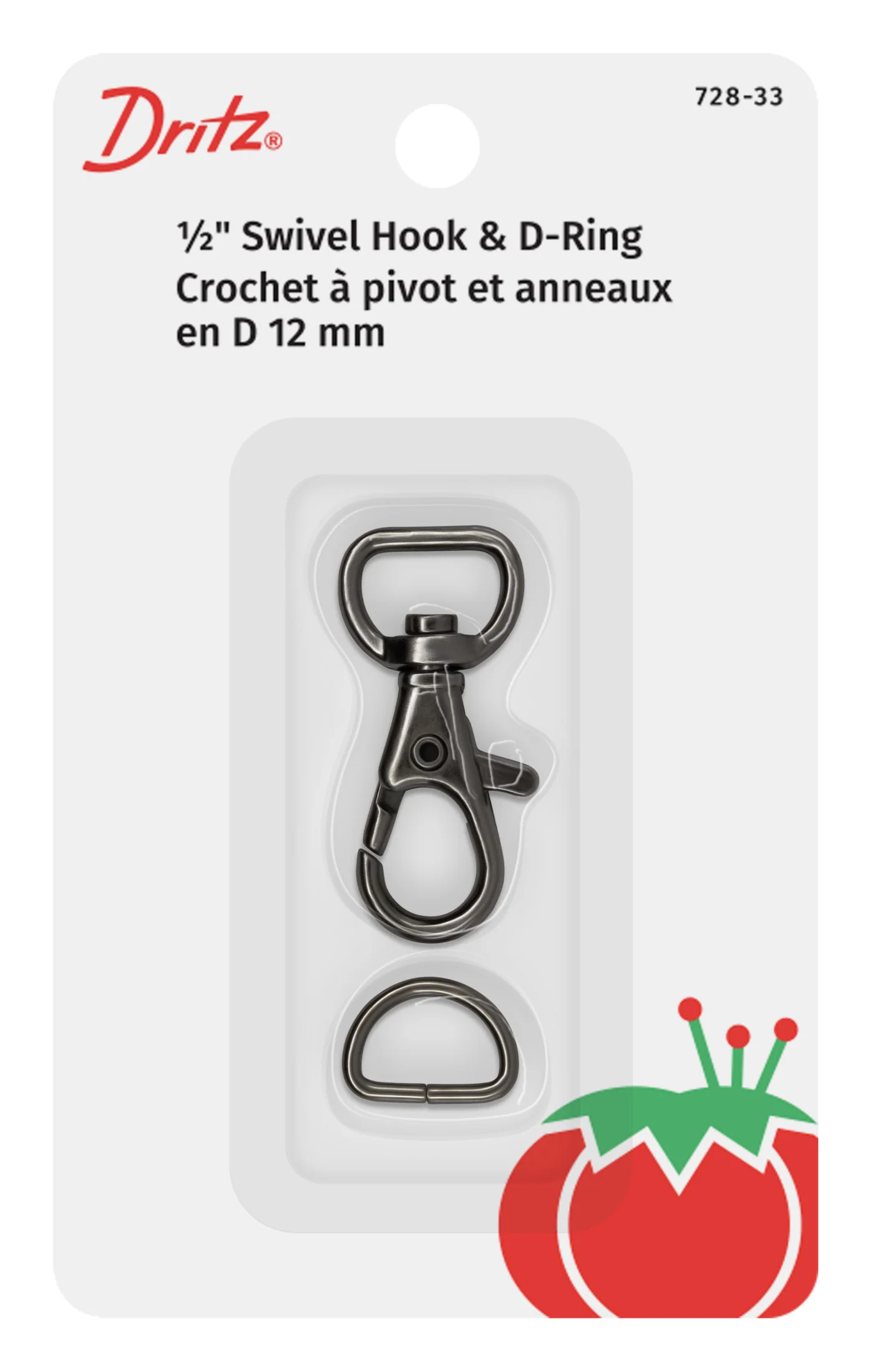 1/2" Small Swivel Hook & D-Ring - Image 6