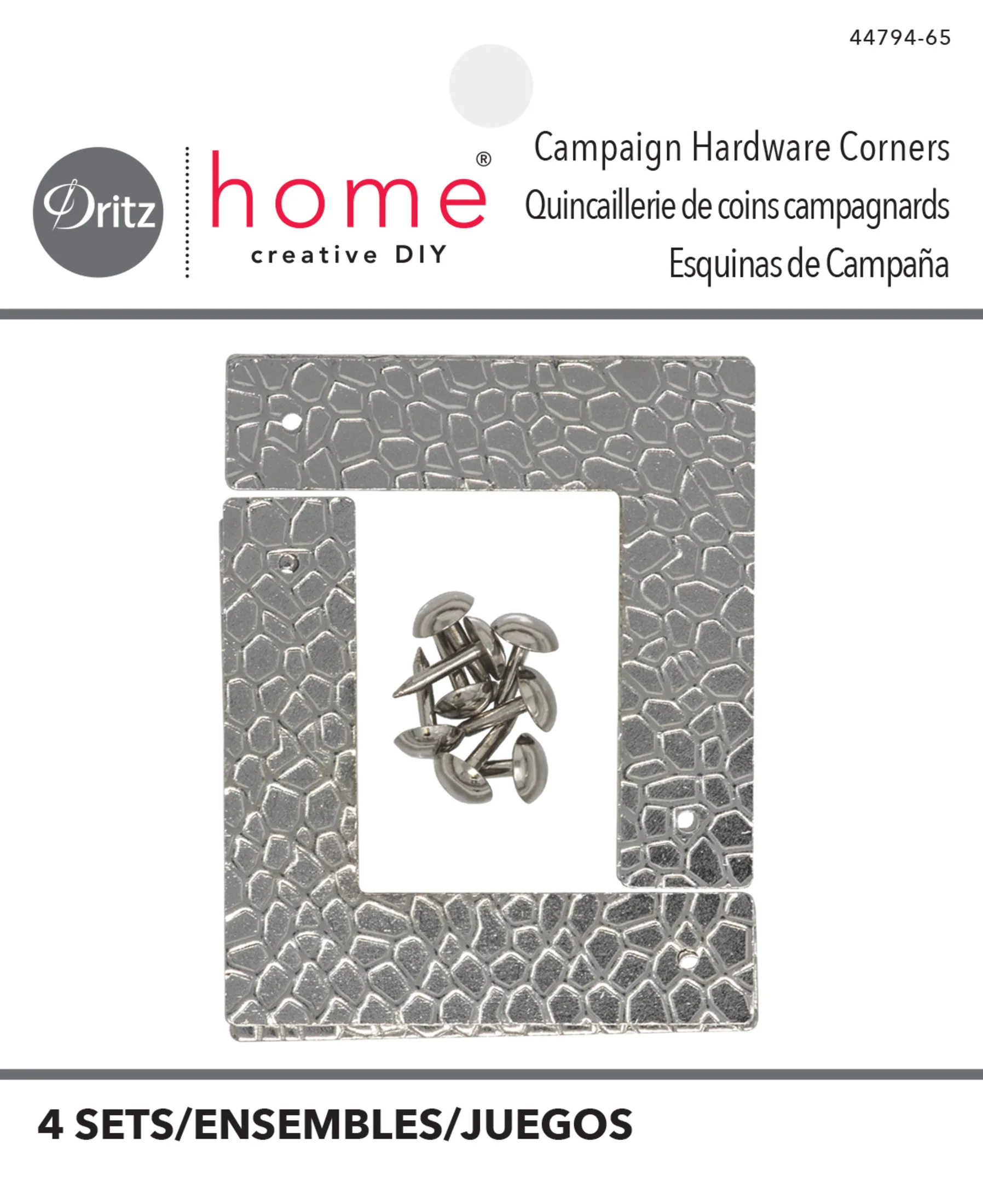 Textured Campaign Corners, Small, 4 pc - Image 7