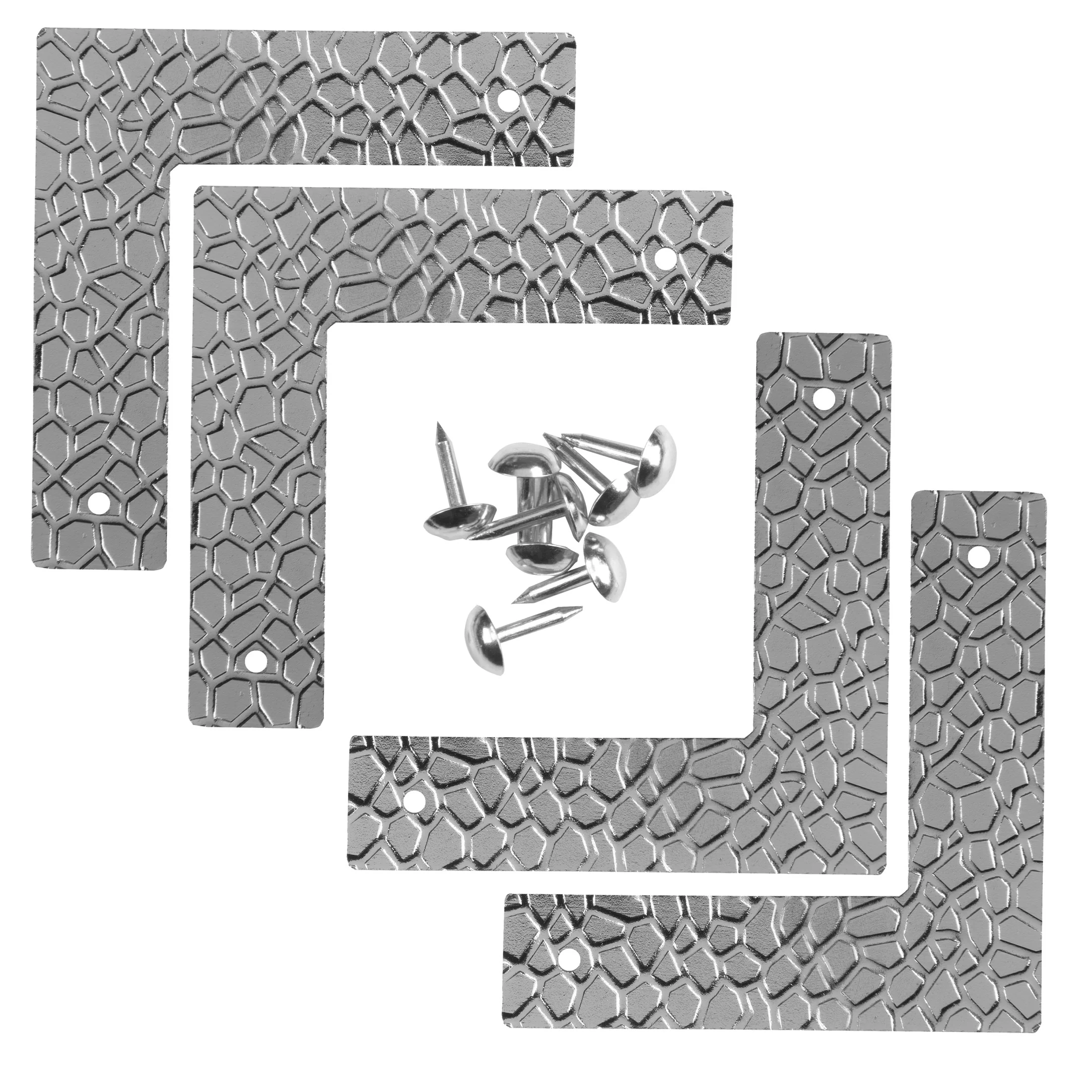 Textured Campaign Corners, Small, 4 pc - Image 8