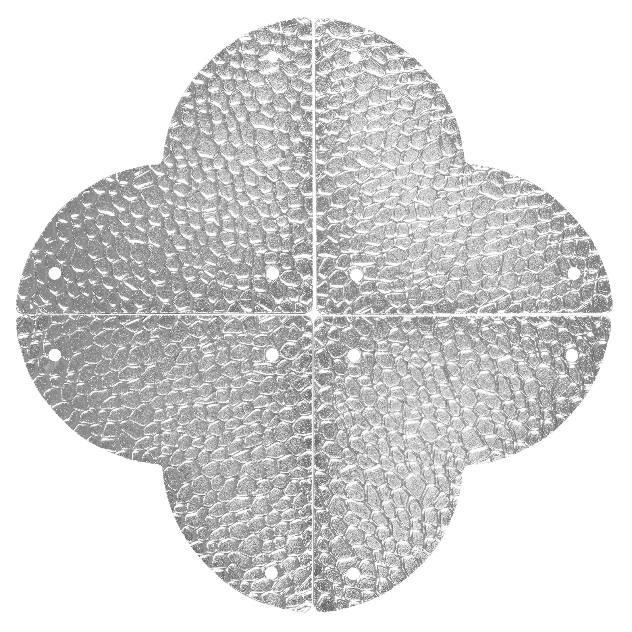 Textured Quatrefoil Corners, Large, 4pc - Image 10