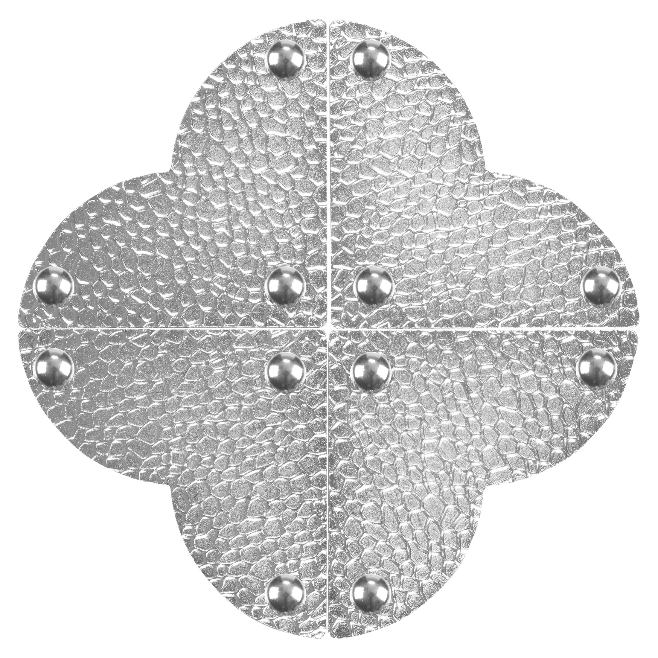 Textured Quatrefoil Corners, Large, 4pc - Image 11