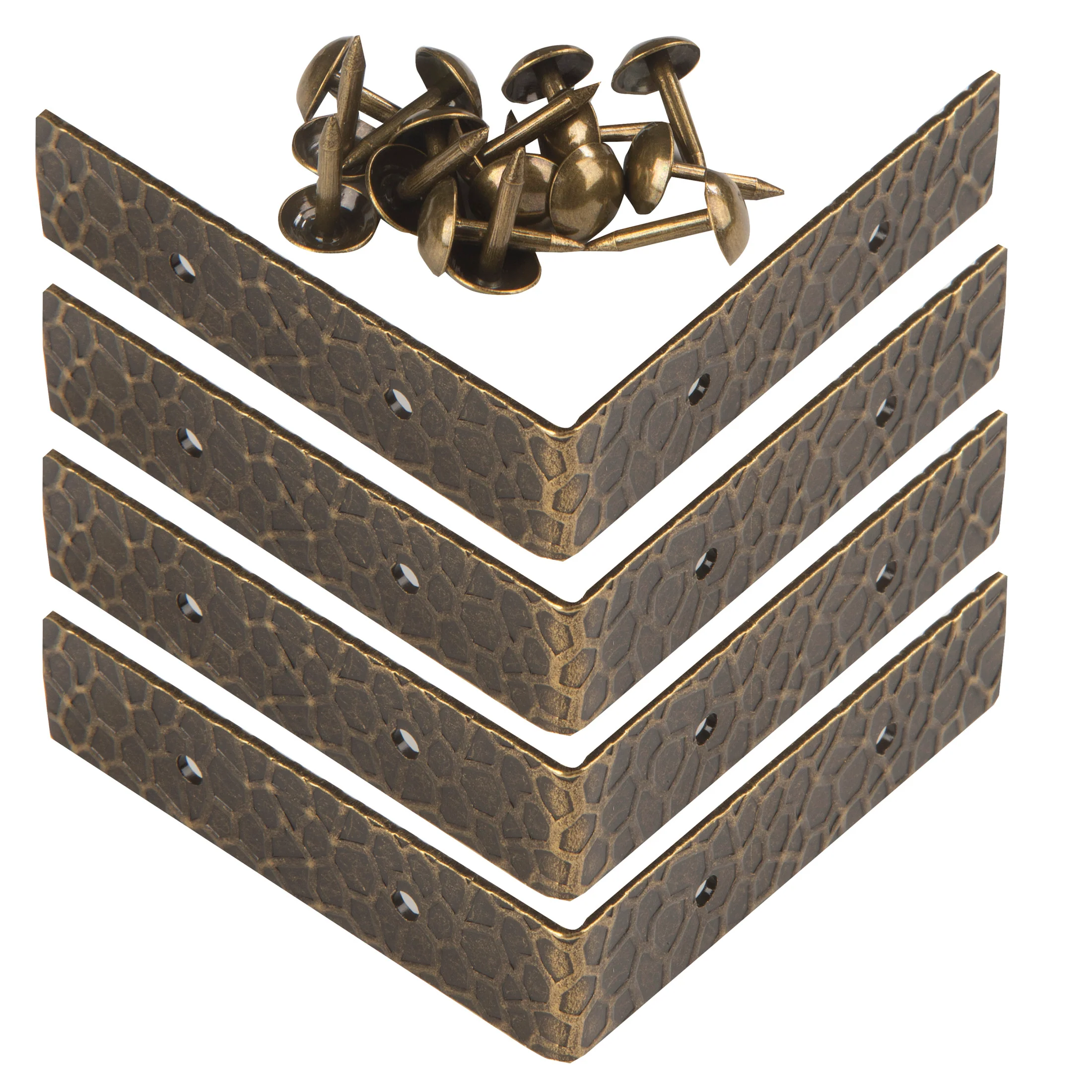 Textured Right Angle Corners, Large, 4 pc - Image 2