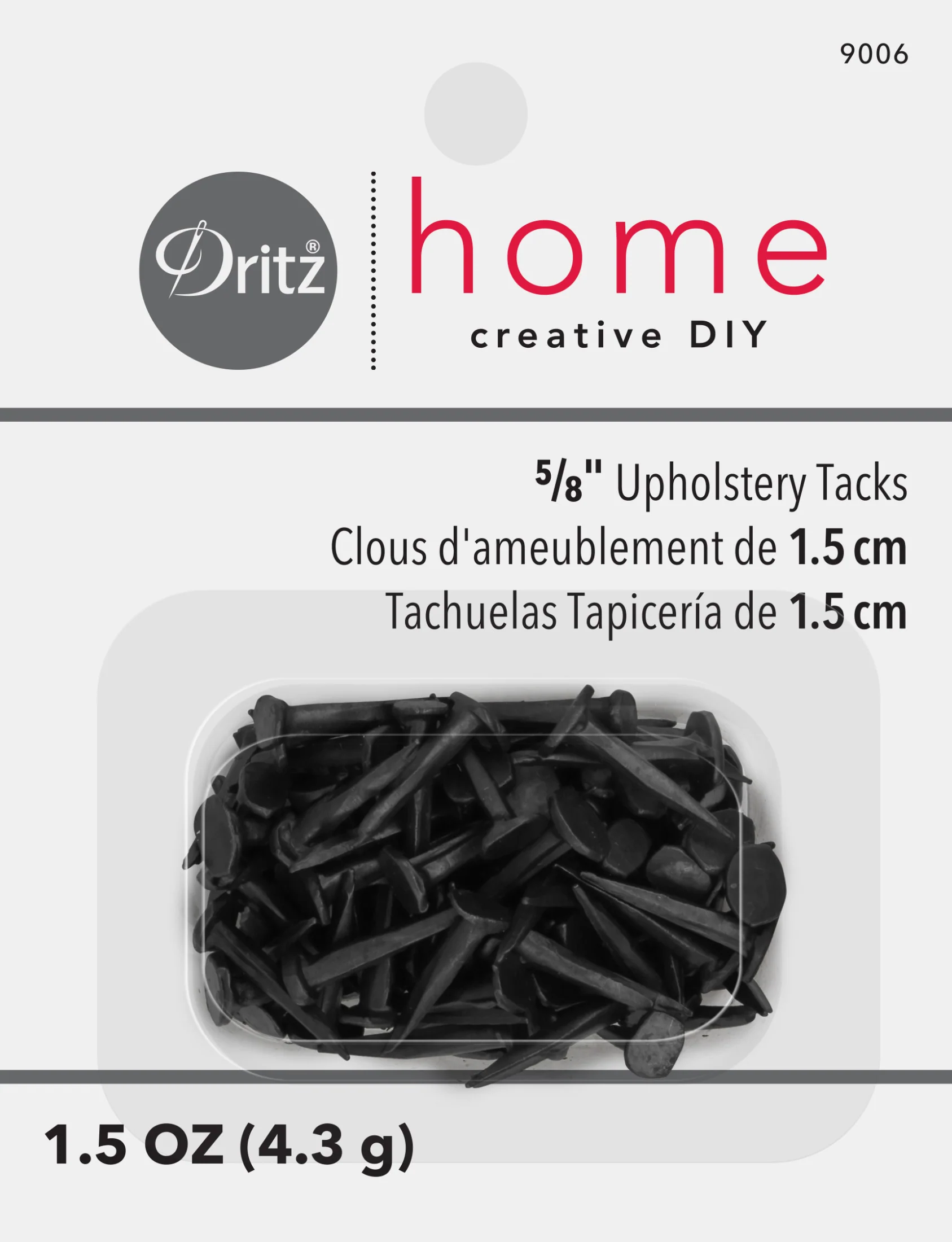 Upholstery Tacks, Black, 1.5 oz. - Image 5