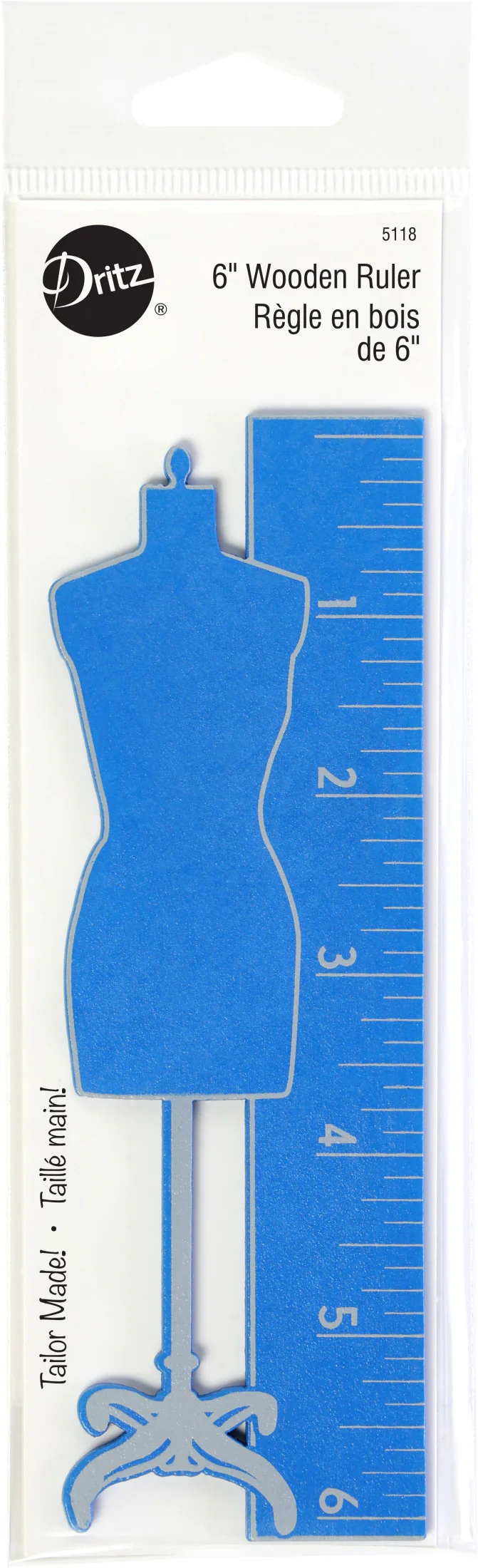 6" Wooden Ruler - Image 9