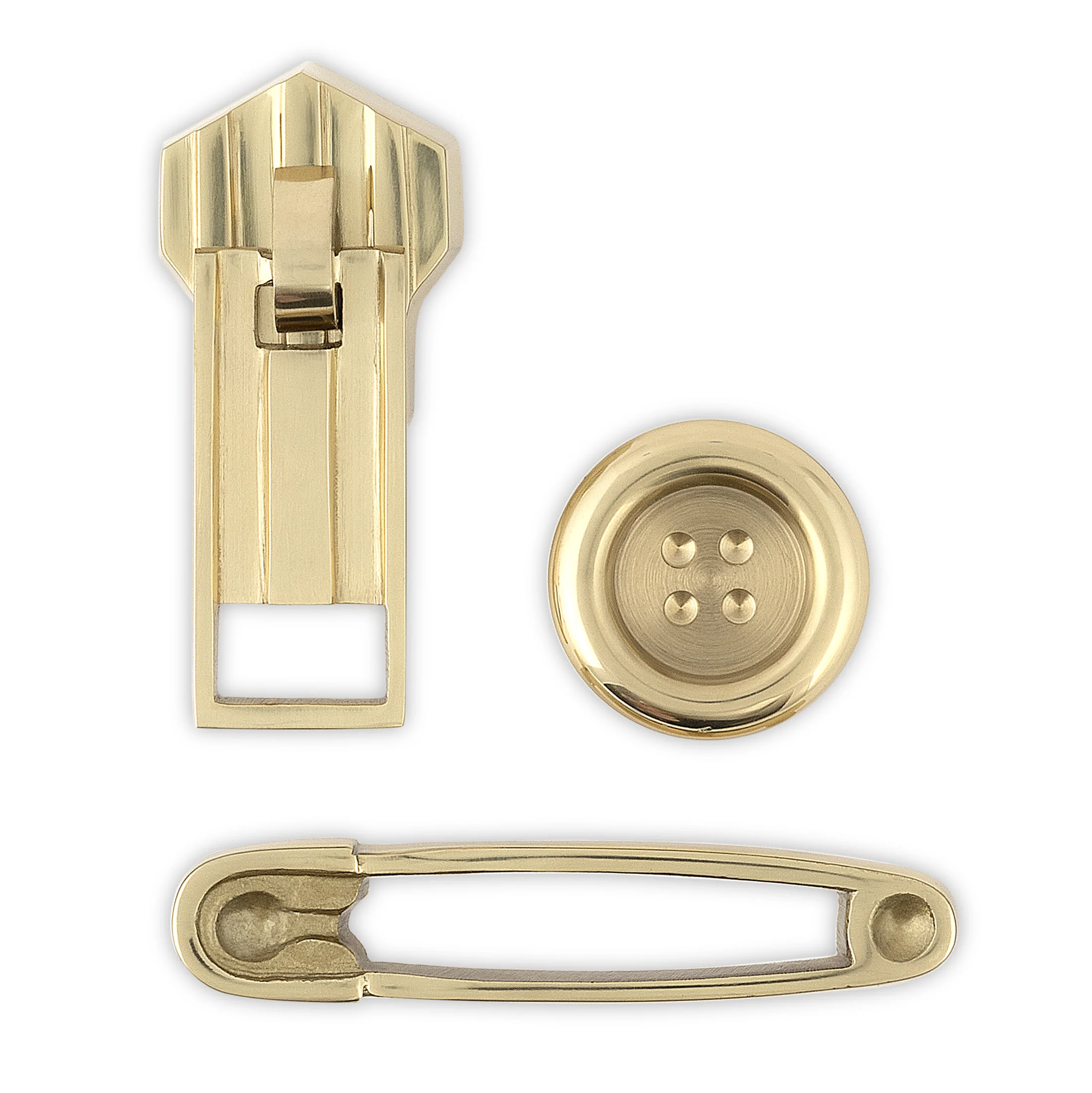 Brass Zipper Pull - Image 4