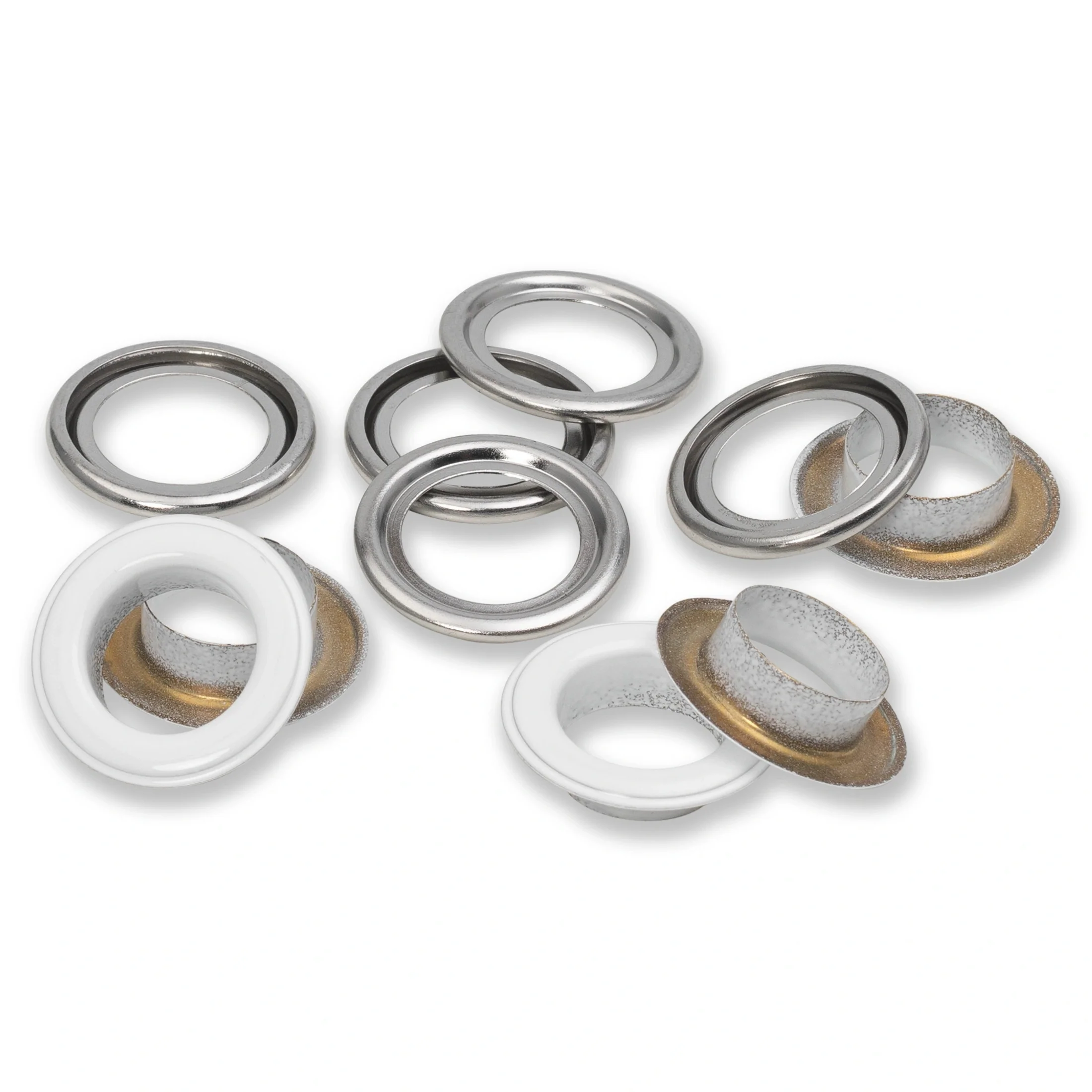 Eyelets With Washers 14 mm 15 pc Refill