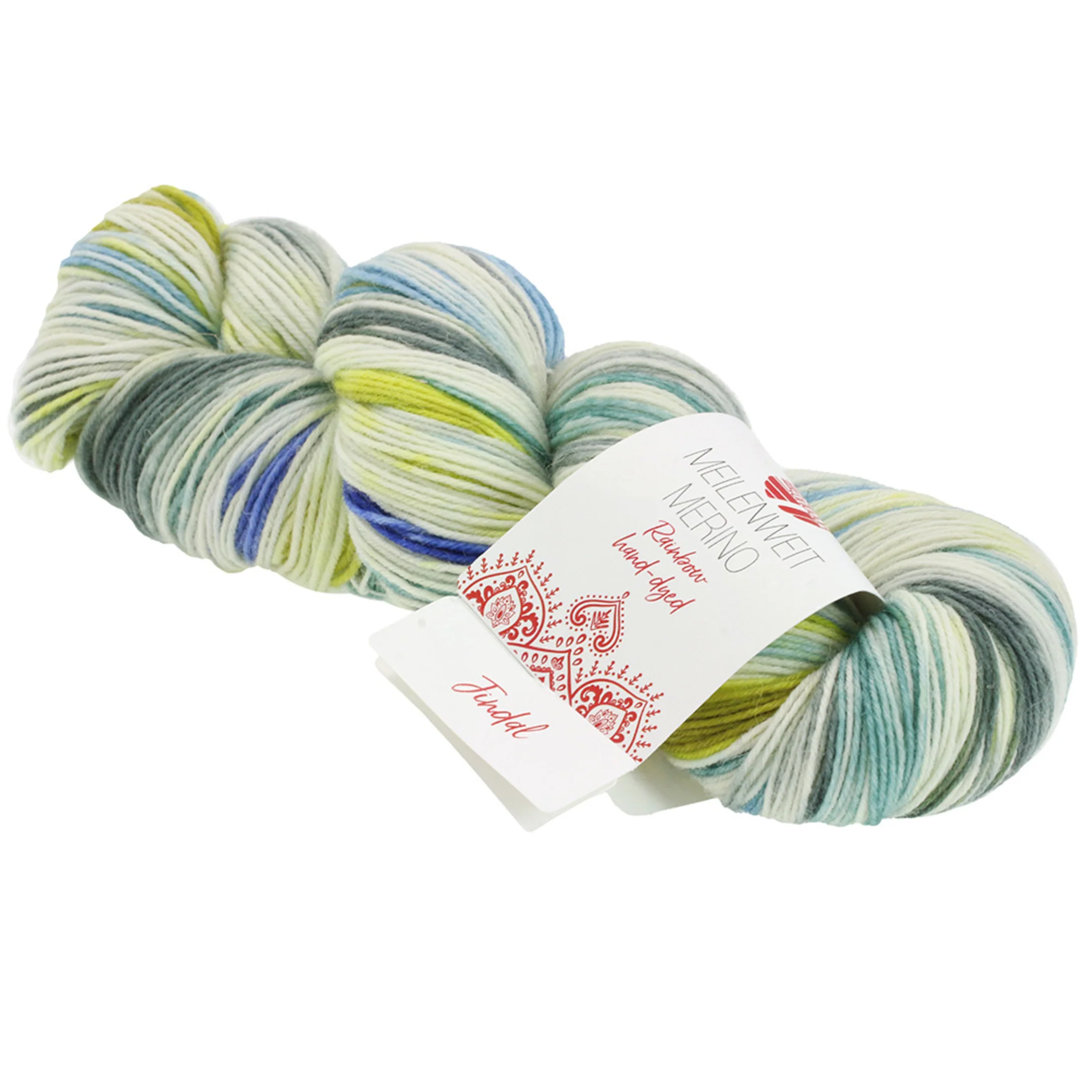 Hand Dyed Meilenweit 100 Merino Rainbow Yarn - Image 15