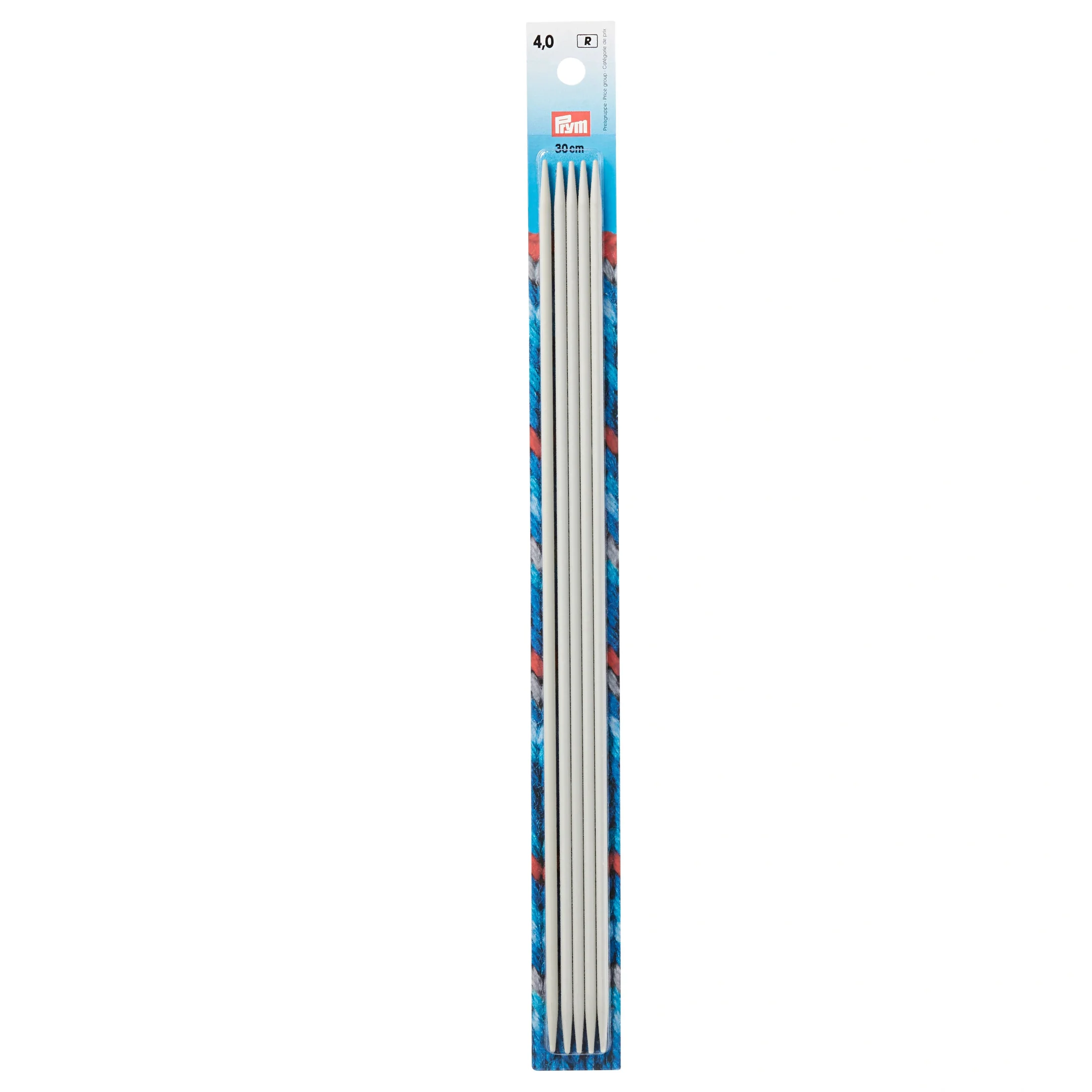 12" Double Point Knitting Needles, Aluminum - Image 4