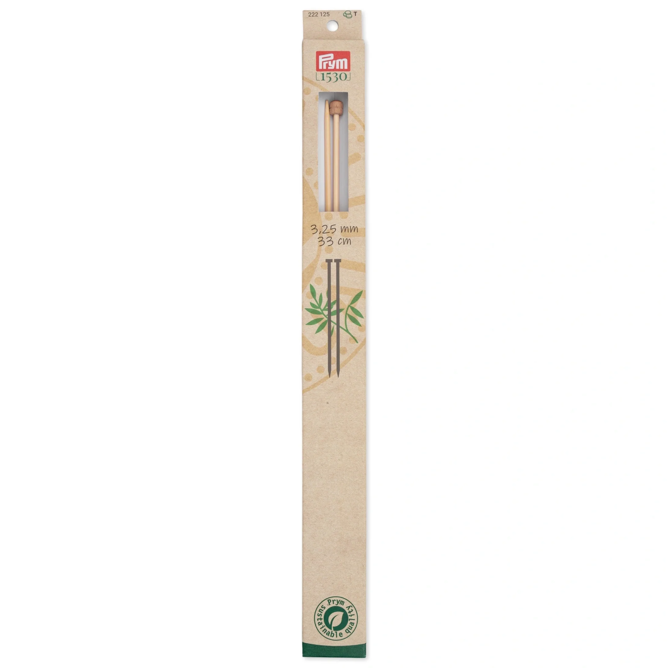 13" Single Point Knitting Needles, Bamboo - Image 11