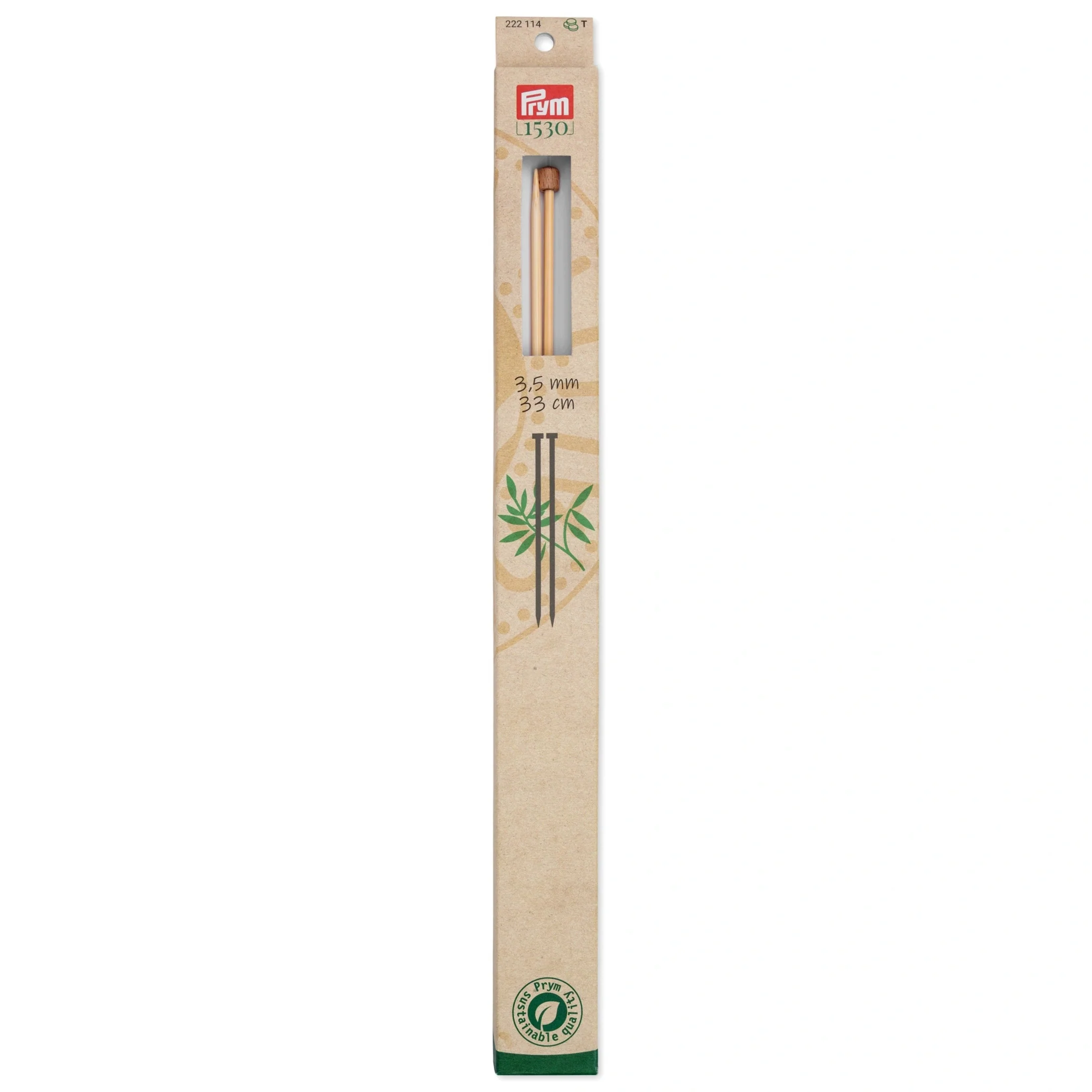 13" Single Point Knitting Needles, Bamboo - Image 14