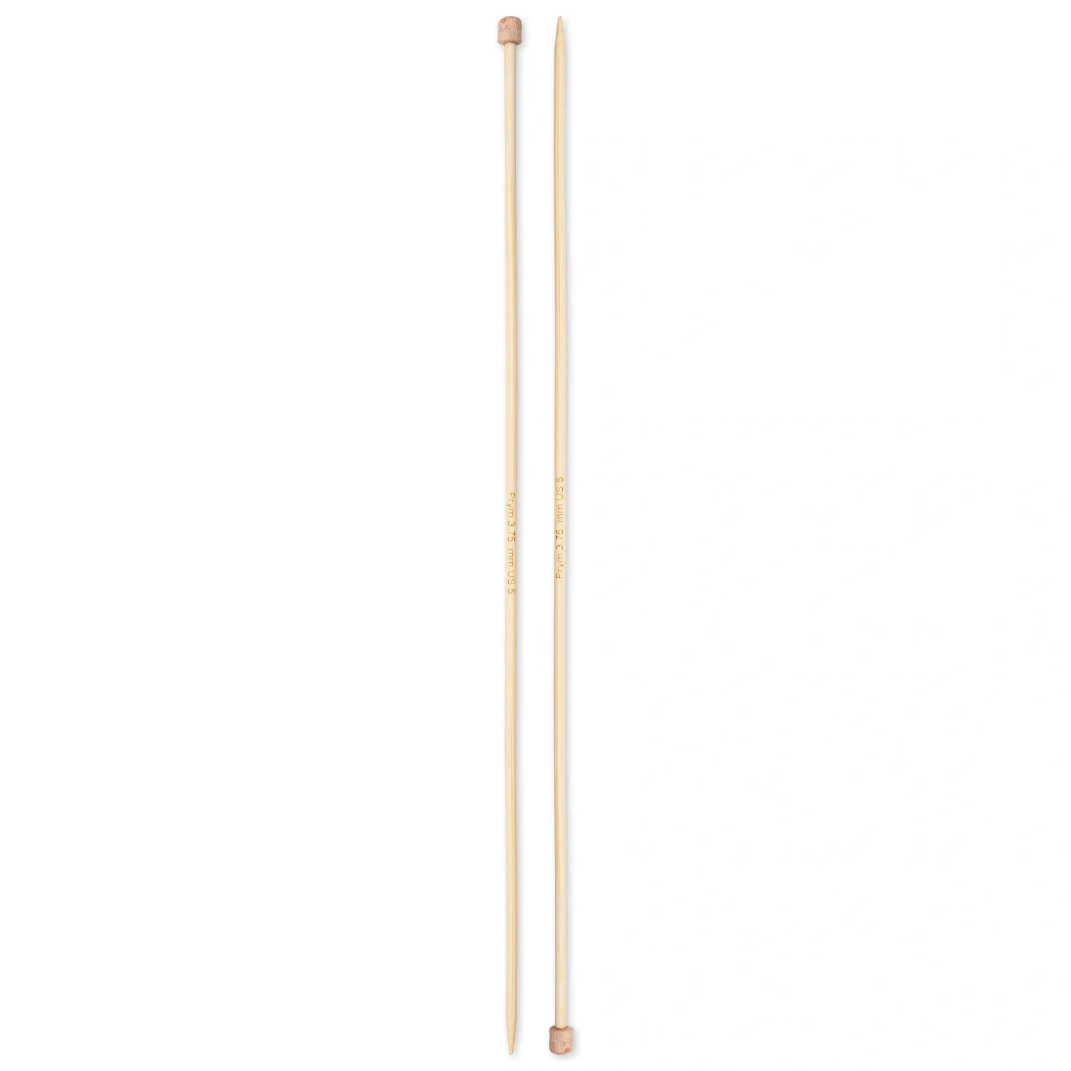 13" Single Point Knitting Needles, Bamboo - Image 16