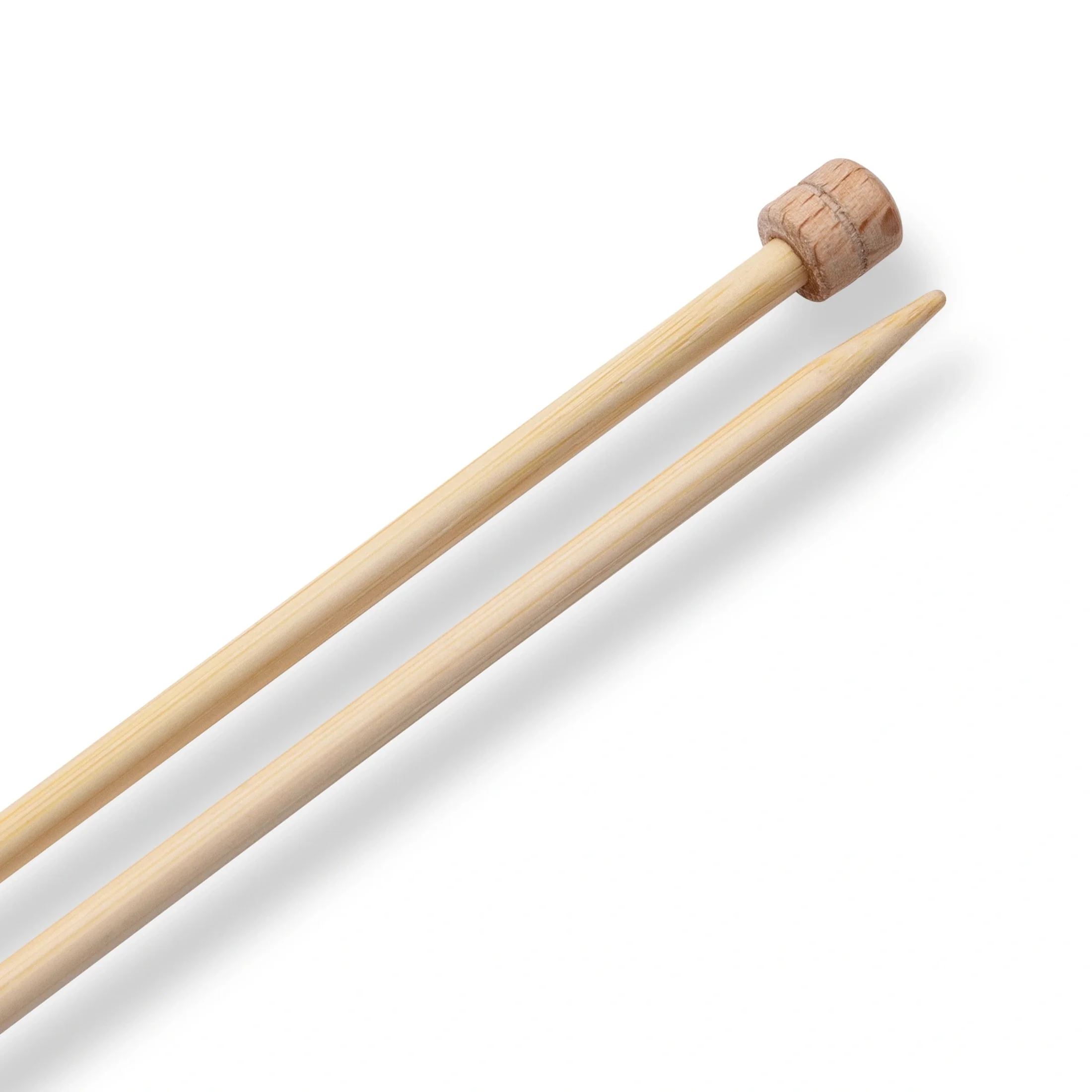 13" Single Point Knitting Needles, Bamboo - Image 18