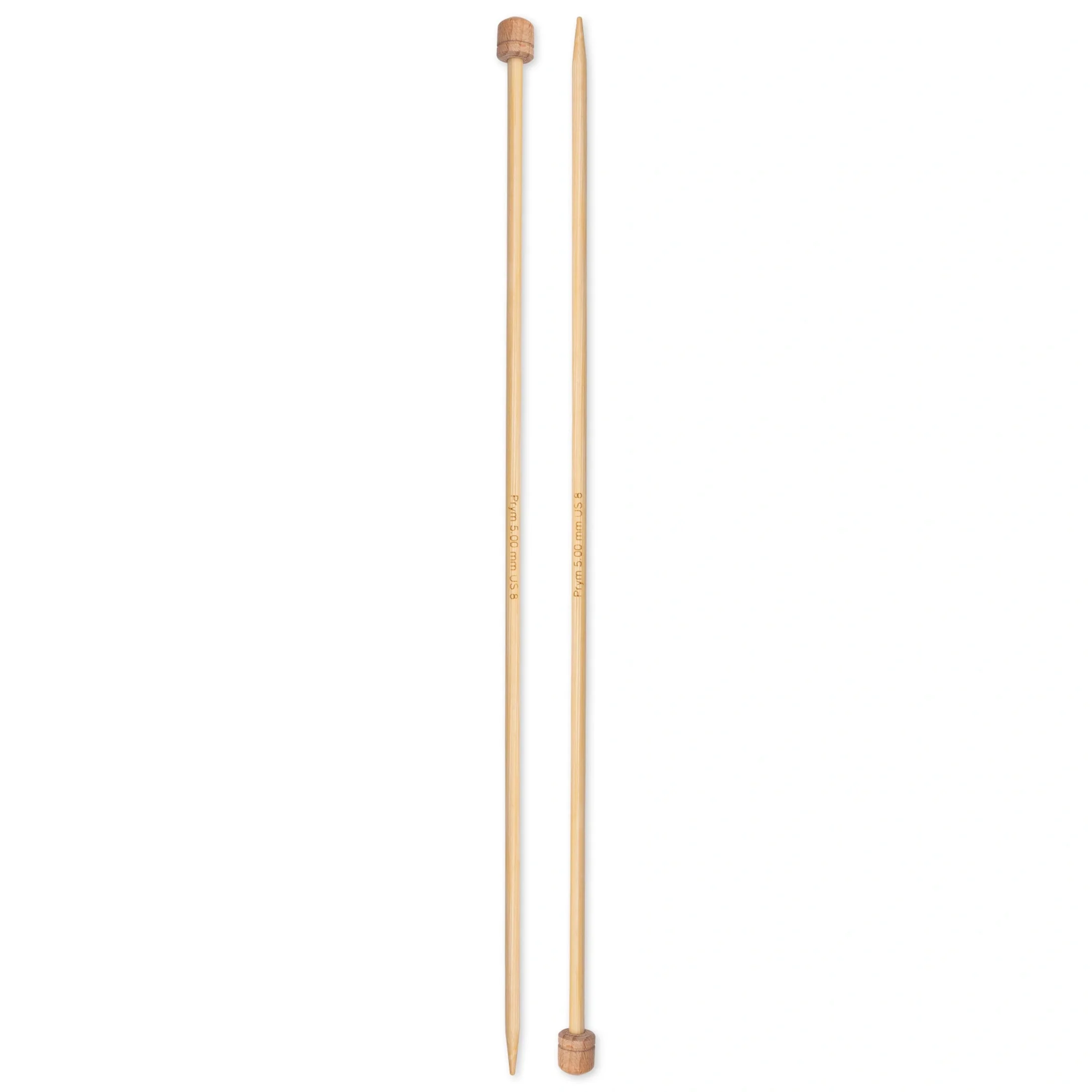13" Single Point Knitting Needles, Bamboo - Image 25
