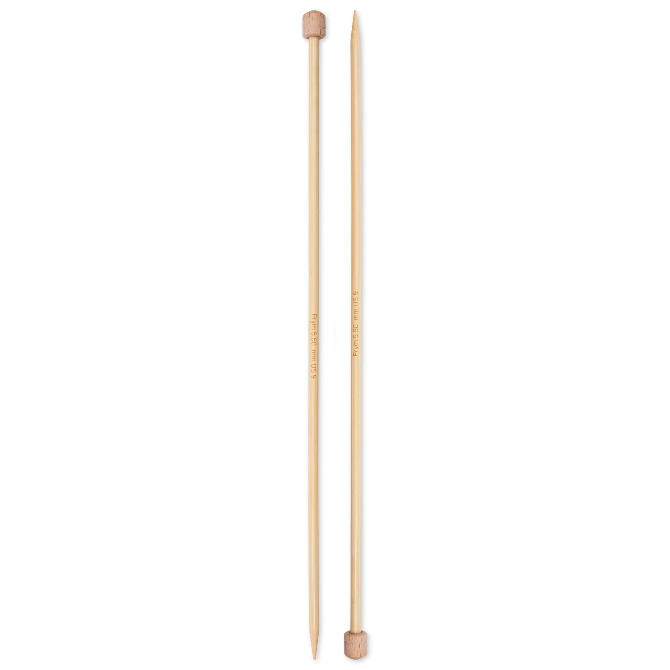 13" Single Point Knitting Needles, Bamboo - Image 28