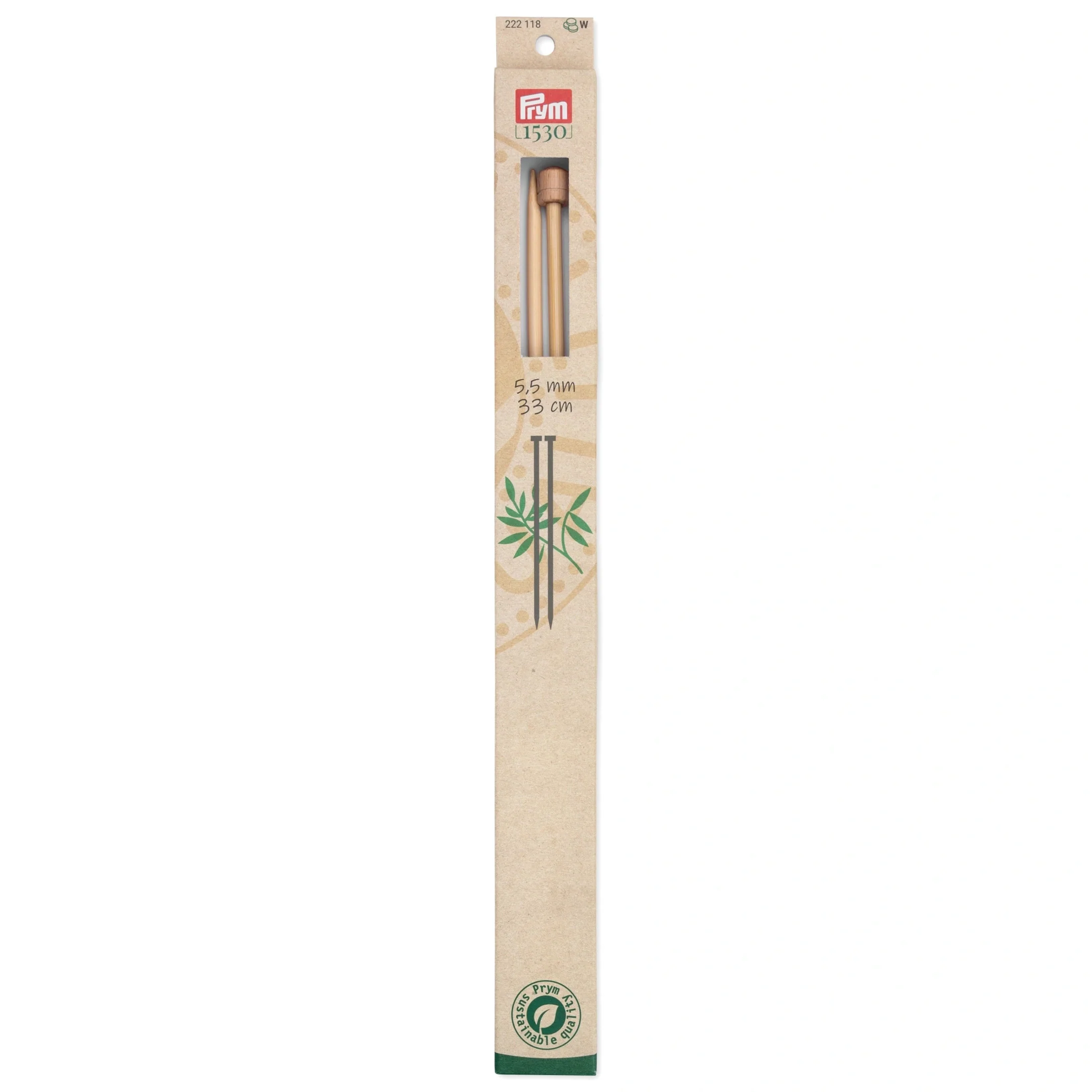 13" Single Point Knitting Needles, Bamboo - Image 29