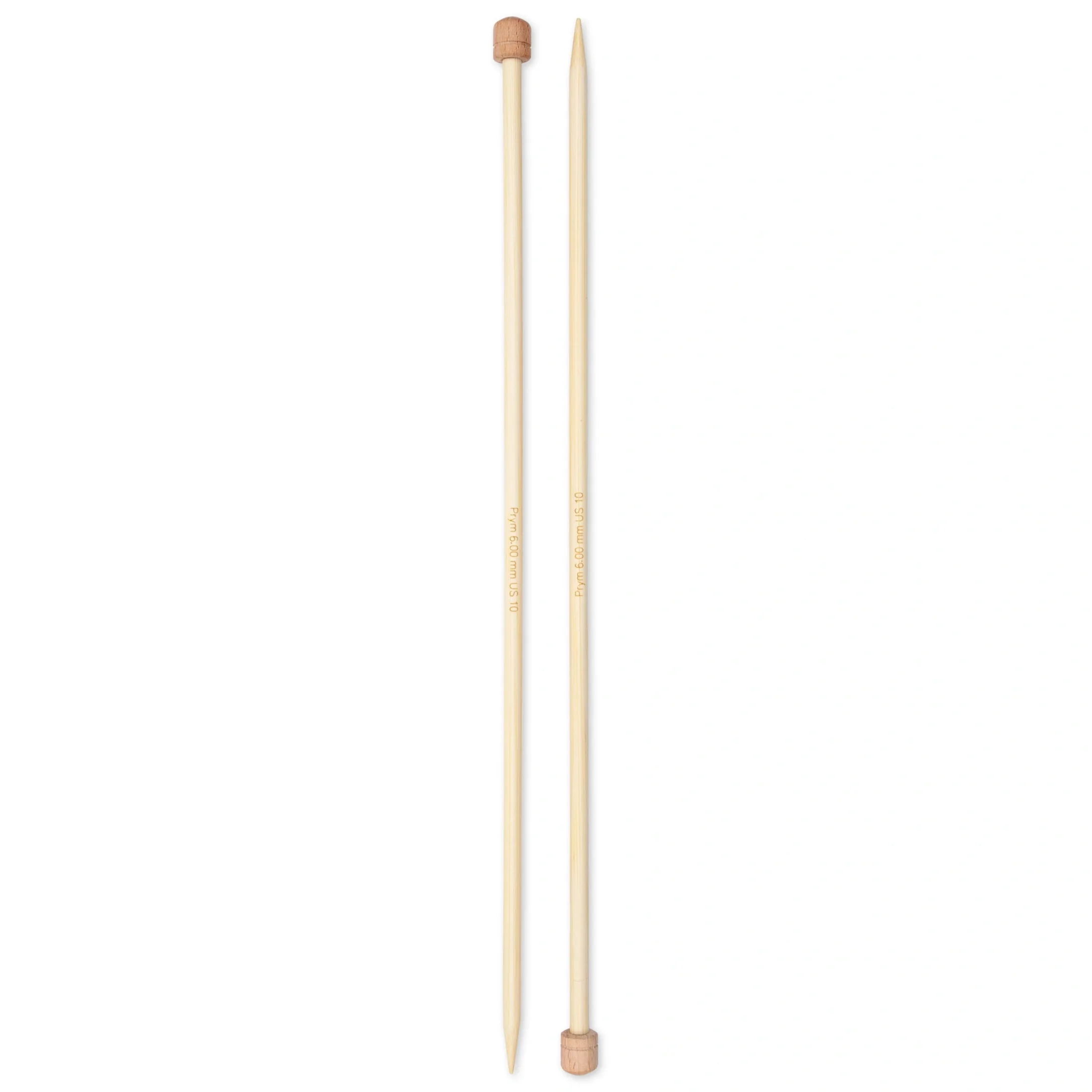13" Single Point Knitting Needles, Bamboo - Image 31