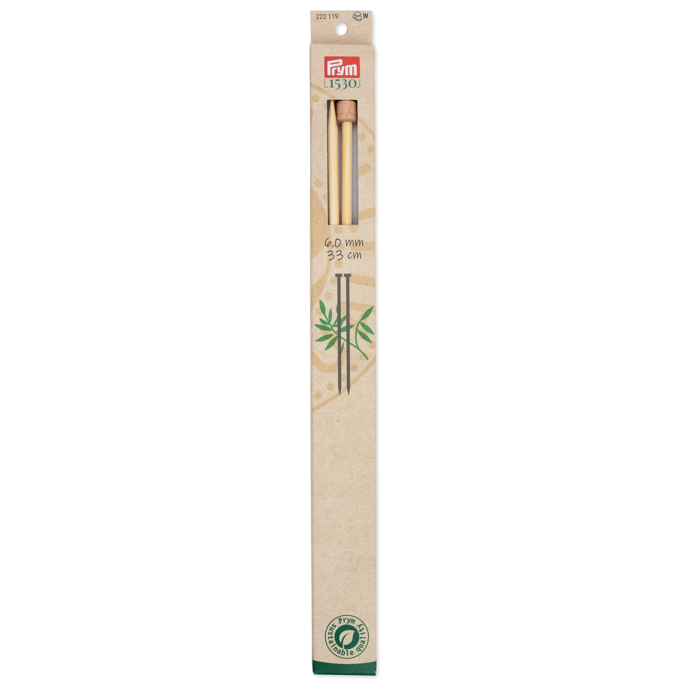 13" Single Point Knitting Needles, Bamboo - Image 32
