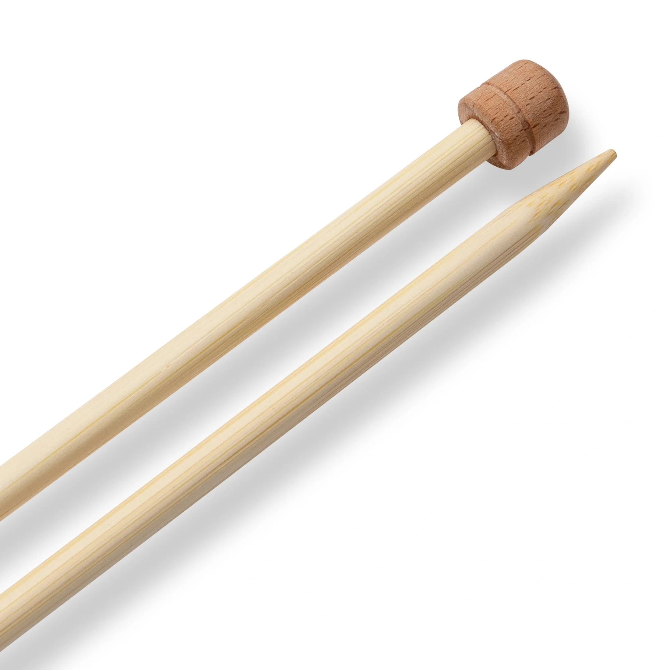 13" Single Point Knitting Needles, Bamboo - Image 33