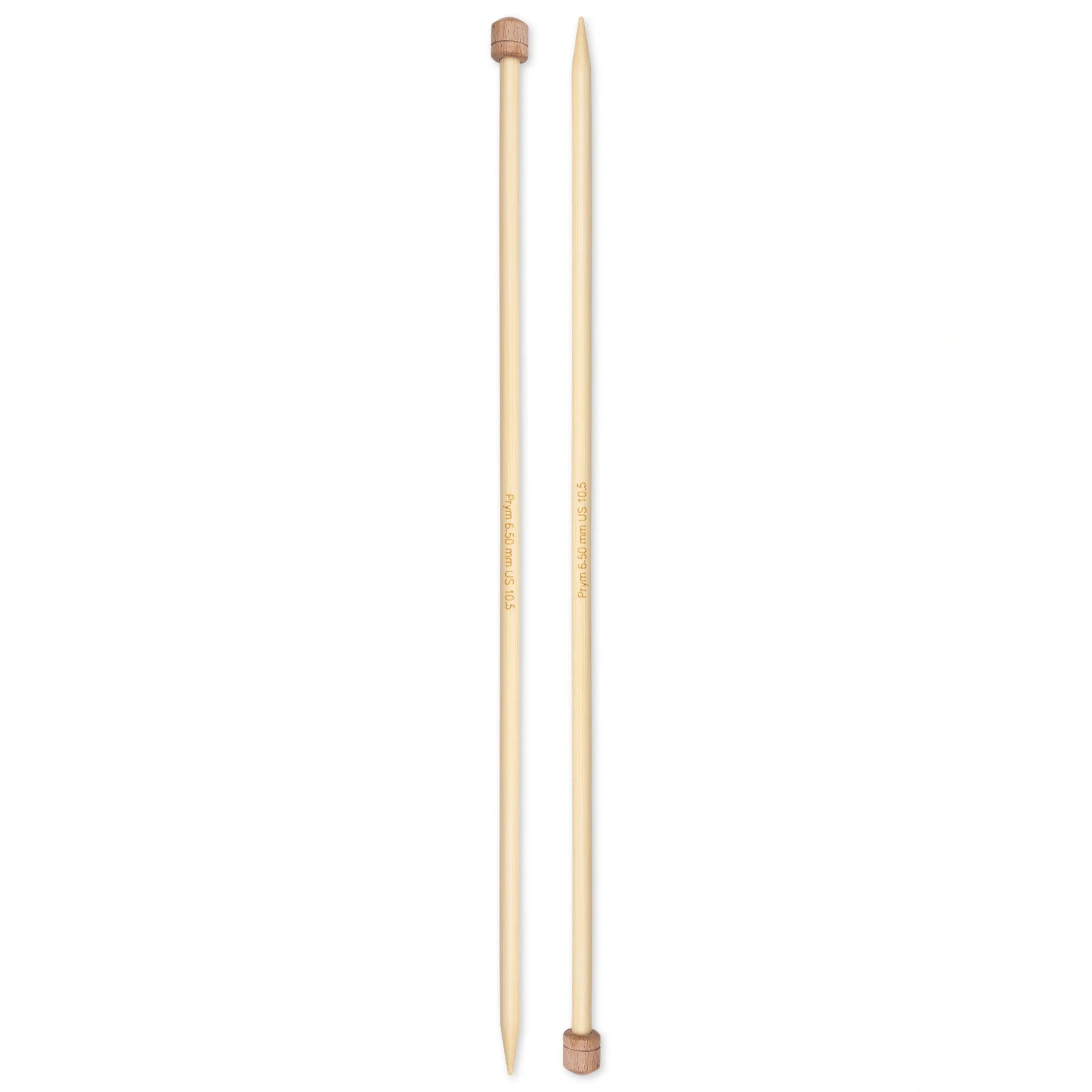 13" Single Point Knitting Needles, Bamboo - Image 34