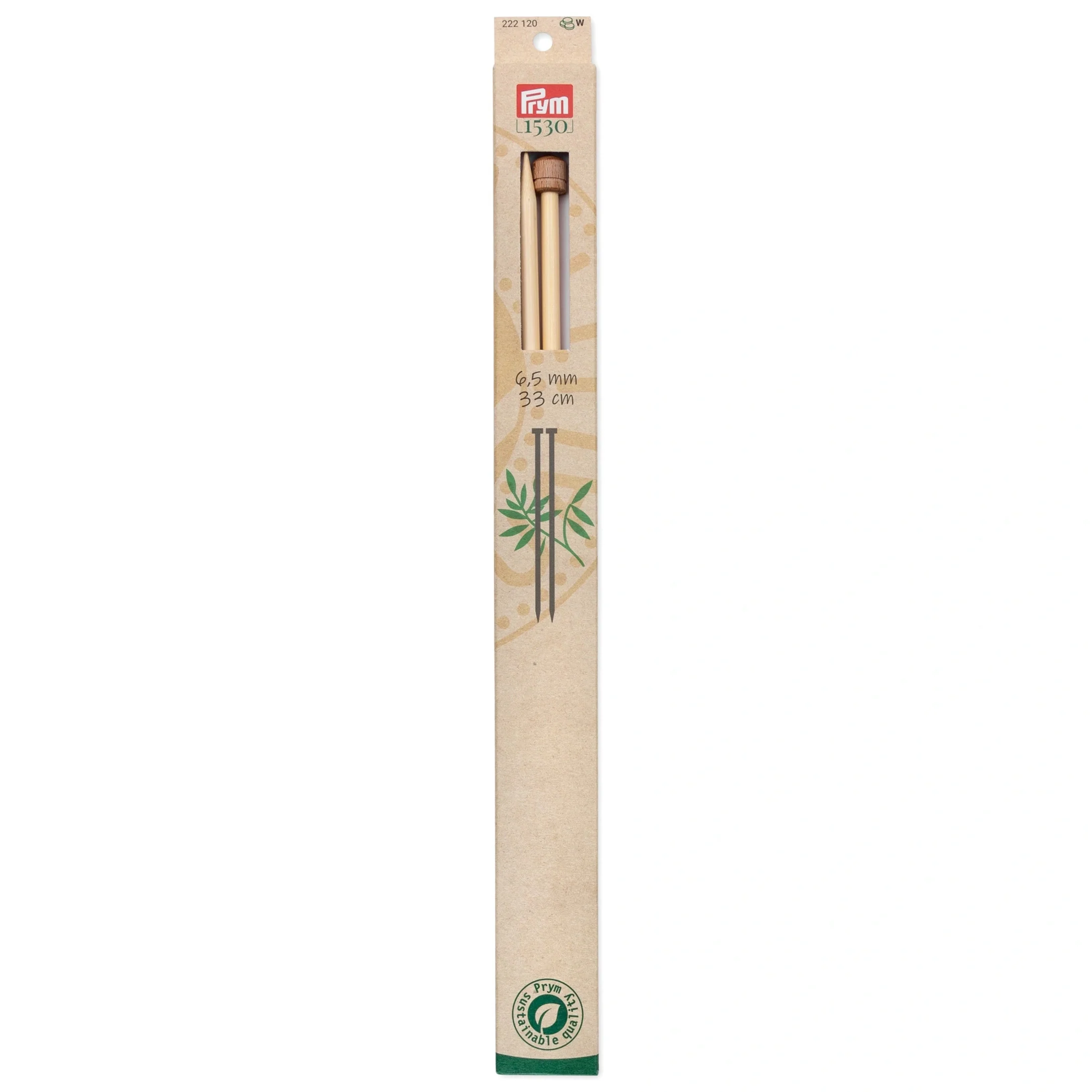 13" Single Point Knitting Needles, Bamboo - Image 35