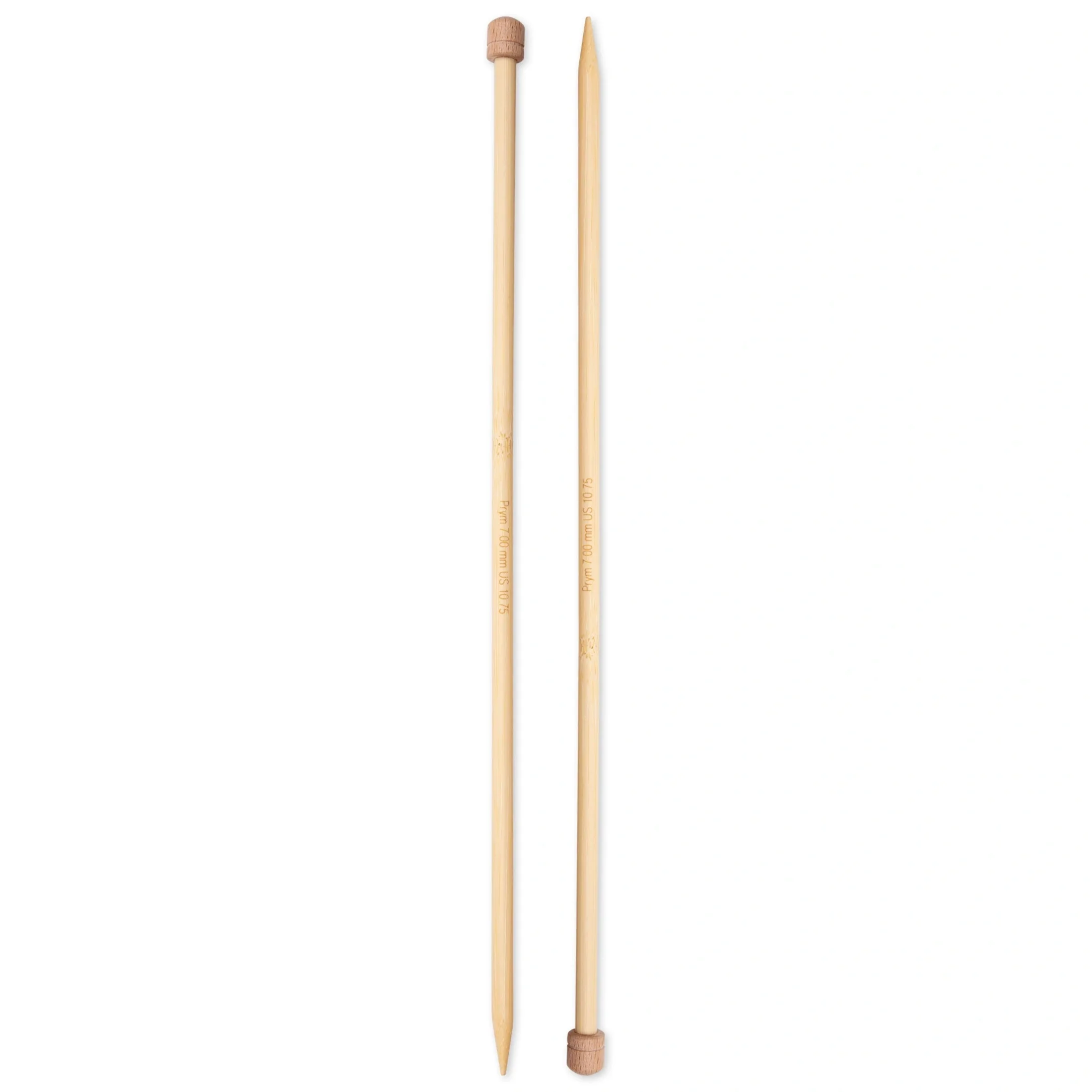 13" Single Point Knitting Needles, Bamboo - Image 37