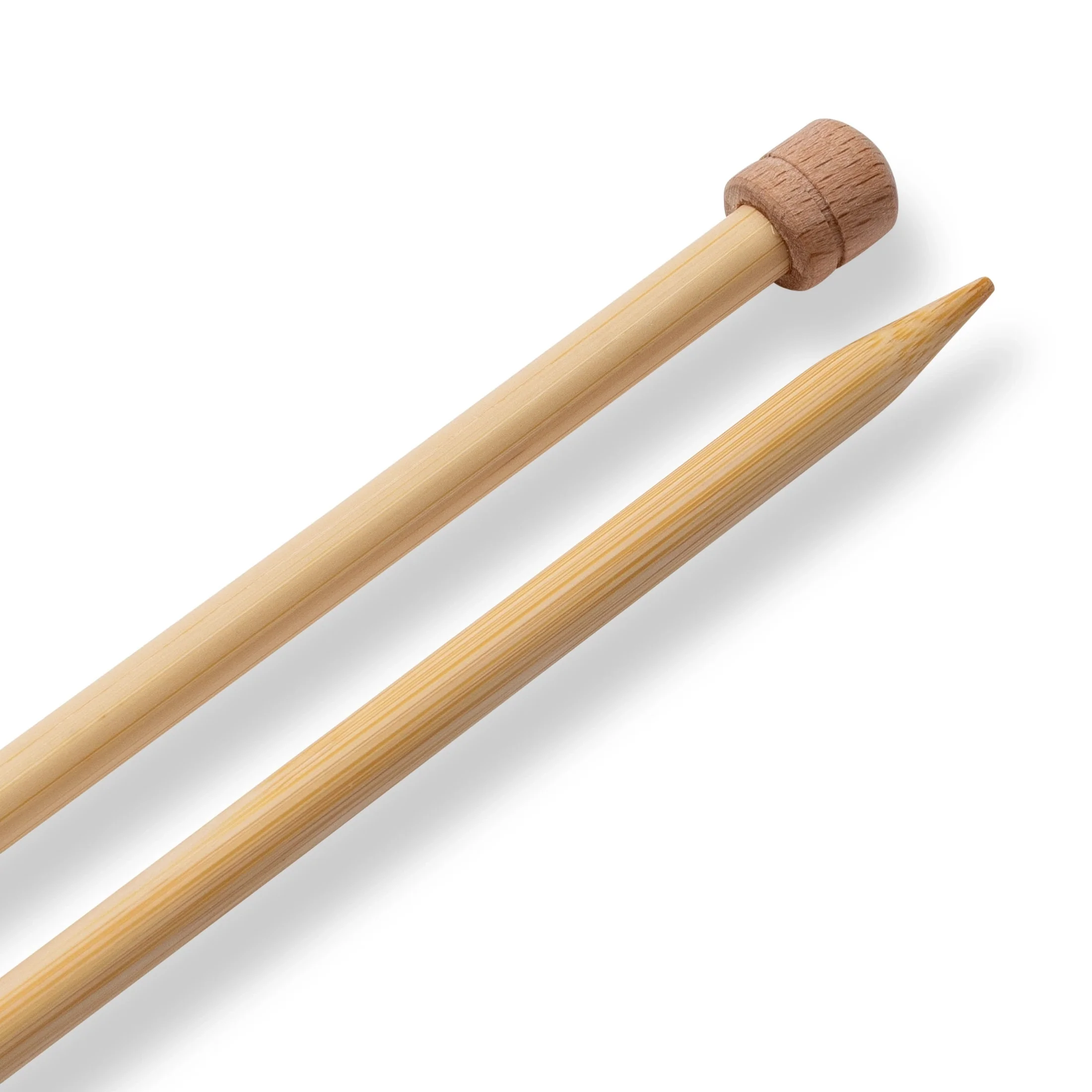 13" Single Point Knitting Needles, Bamboo - Image 39