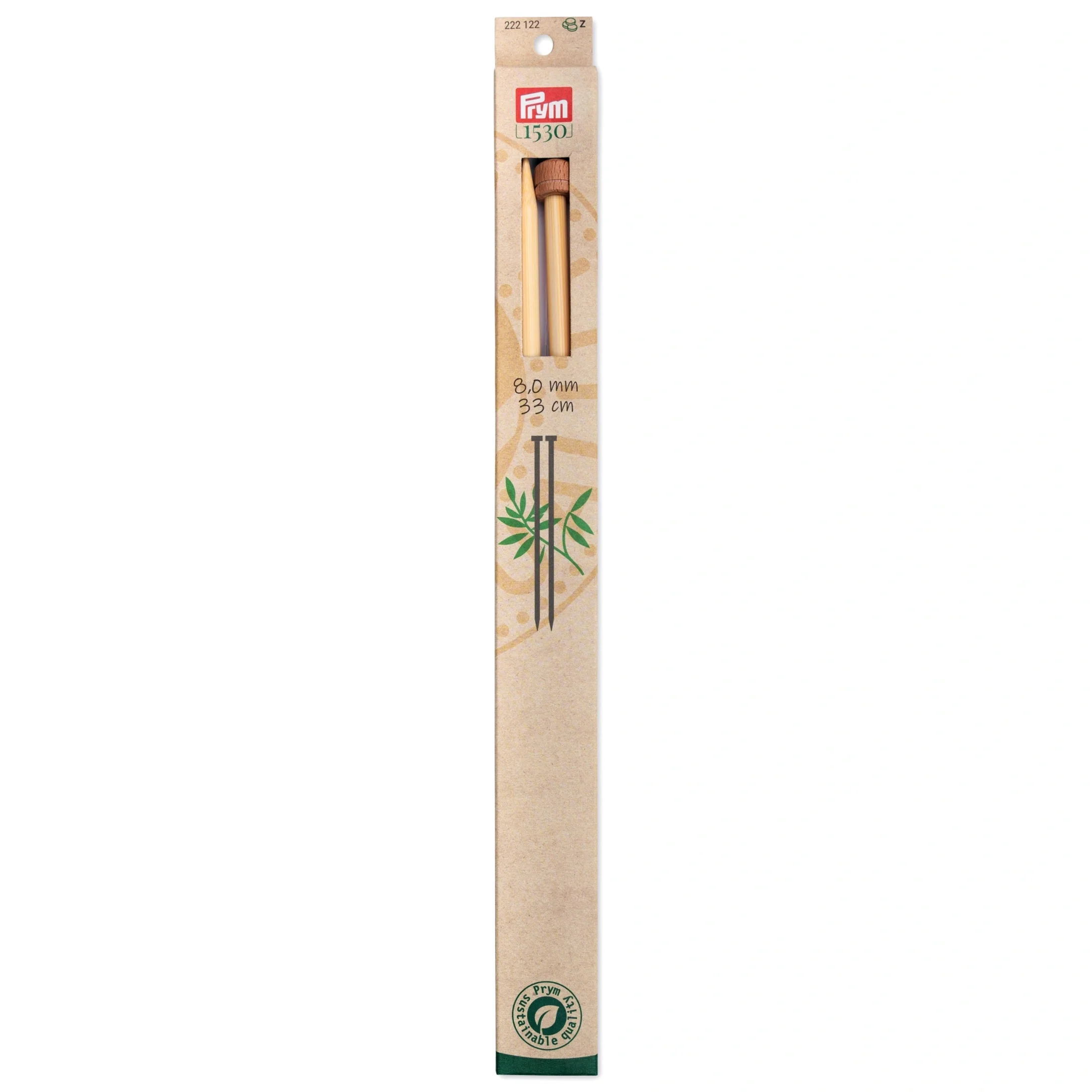 13" Single Point Knitting Needles, Bamboo - Image 41