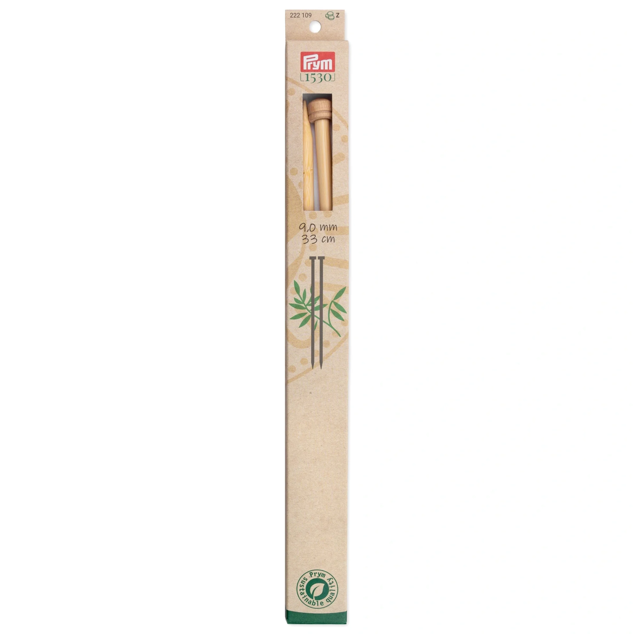 13" Single Point Knitting Needles, Bamboo - Image 43
