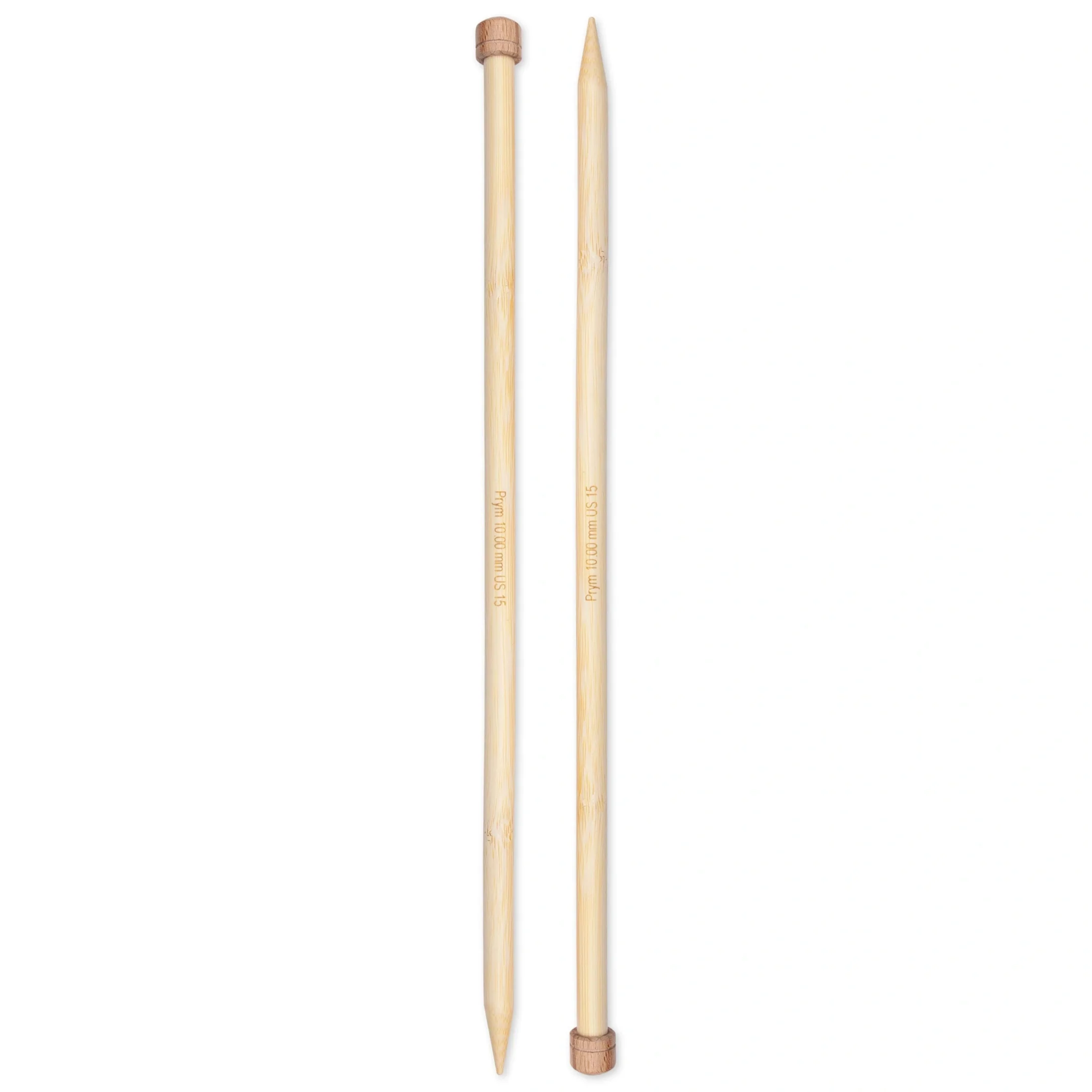 13" Single Point Knitting Needles, Bamboo - Image 44