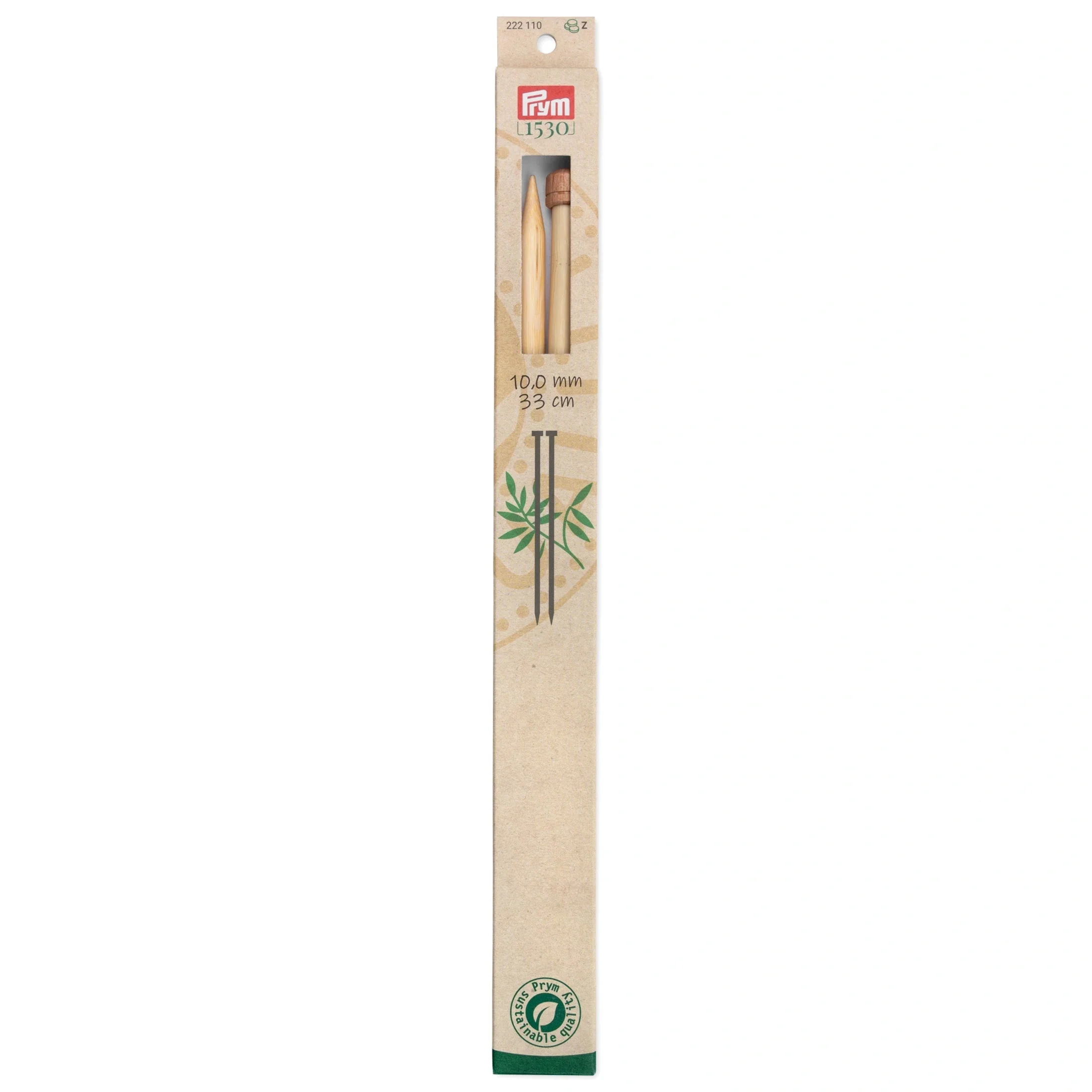13" Single Point Knitting Needles, Bamboo - Image 45