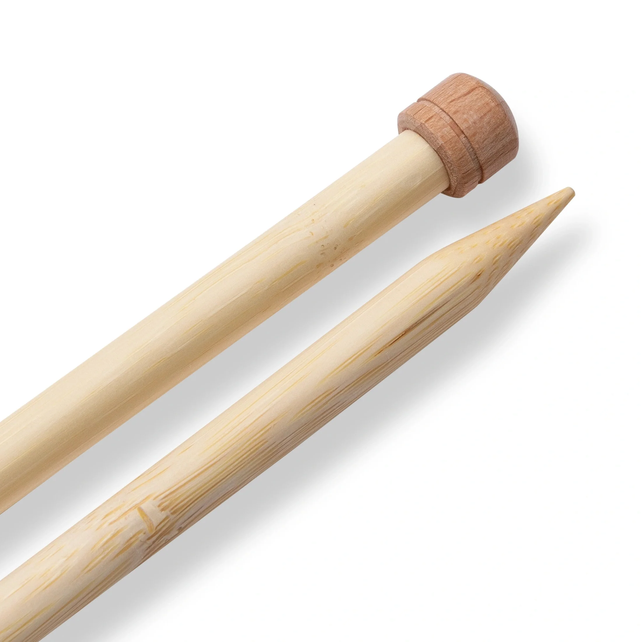 13" Single Point Knitting Needles, Bamboo - Image 46
