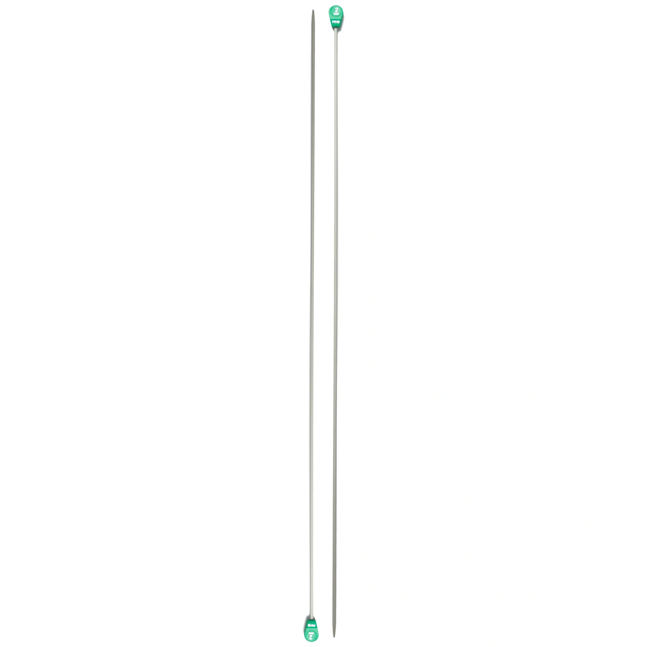 14" Single Point Knitting Needles, Aluminum