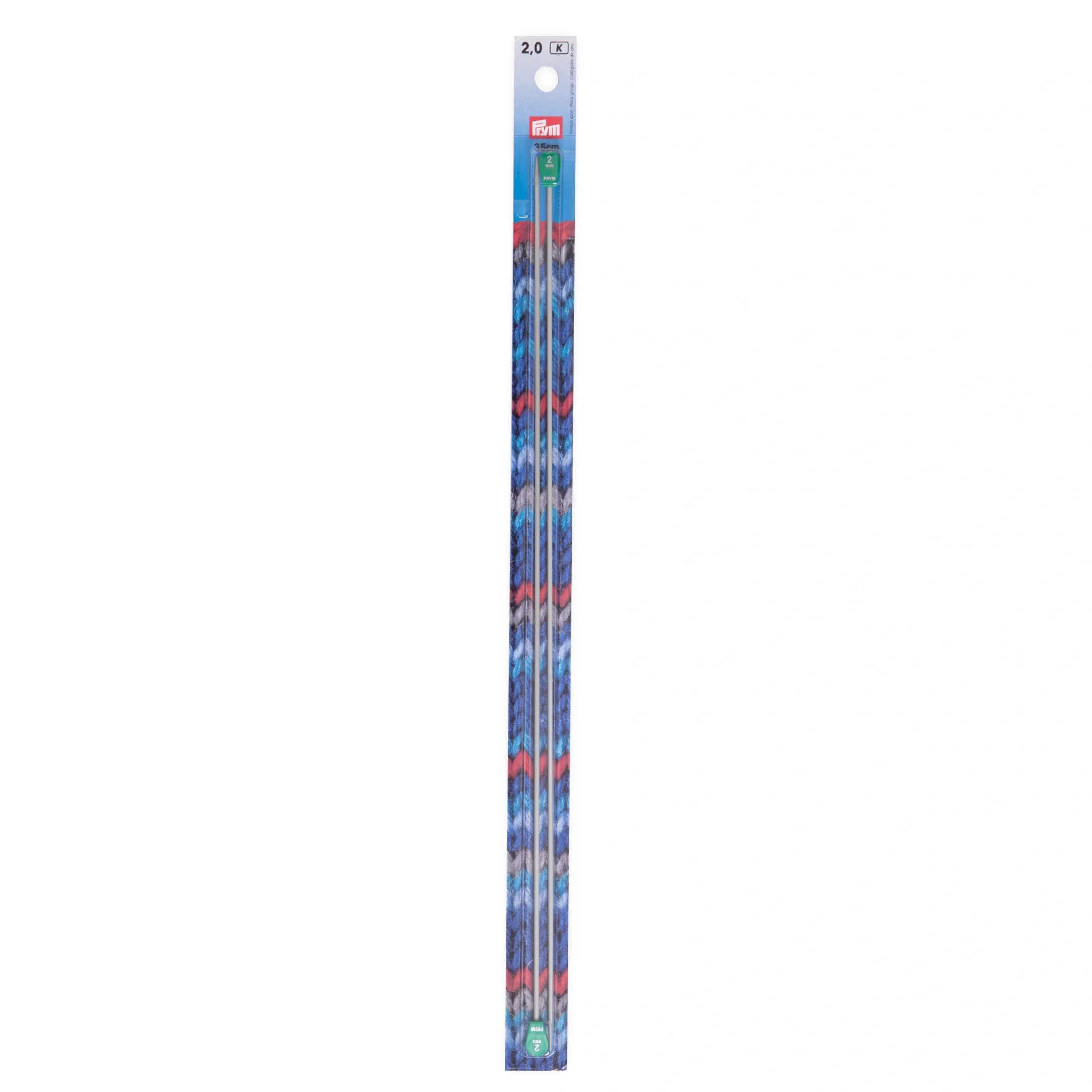 14" Single Point Knitting Needles, Aluminum - Image 2