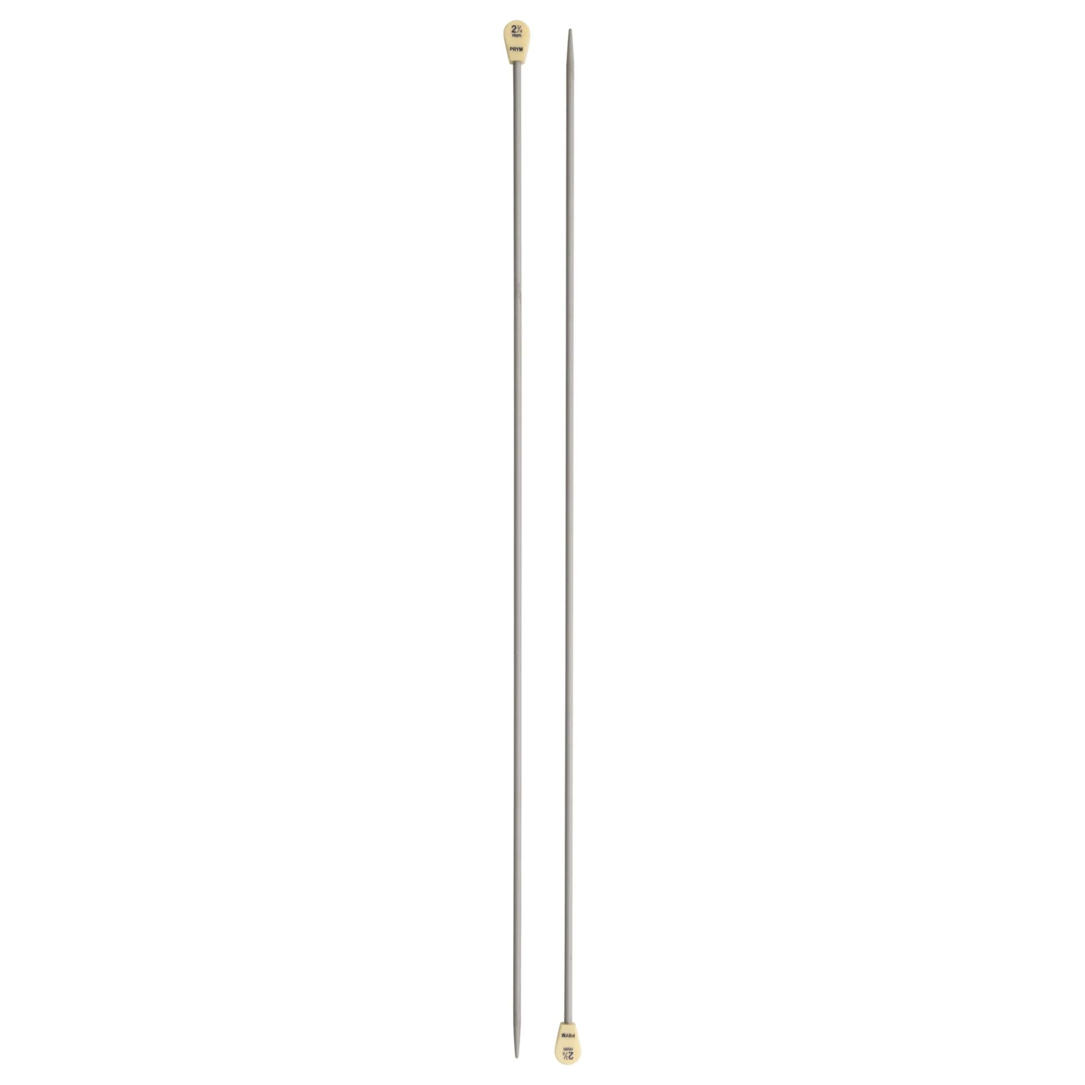 14" Single Point Knitting Needles, Aluminum - Image 4