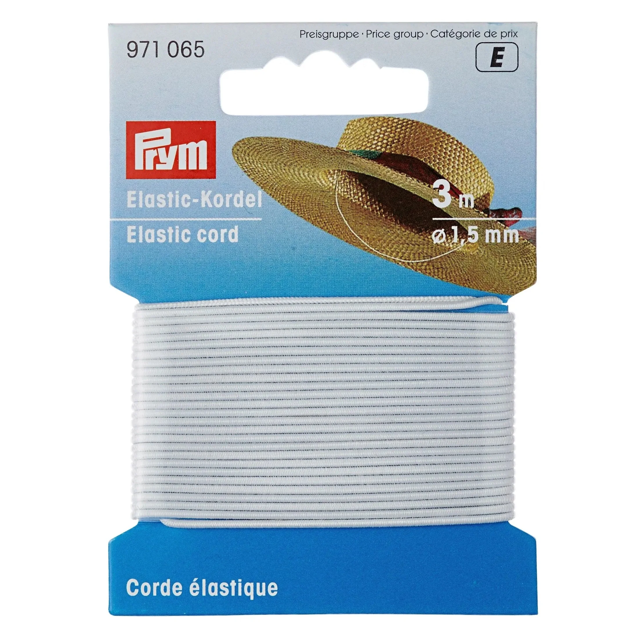 1.5mm Elastic Cord, 3 M