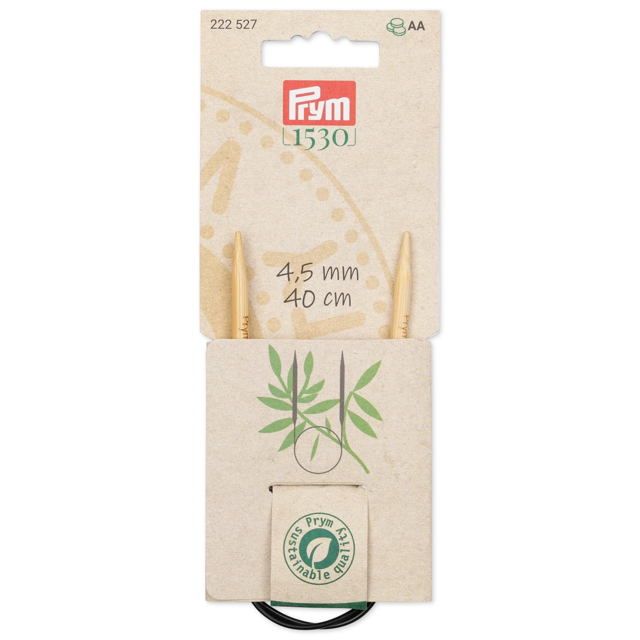 16" Circular Knitting Needles, Bamboo - Image 14