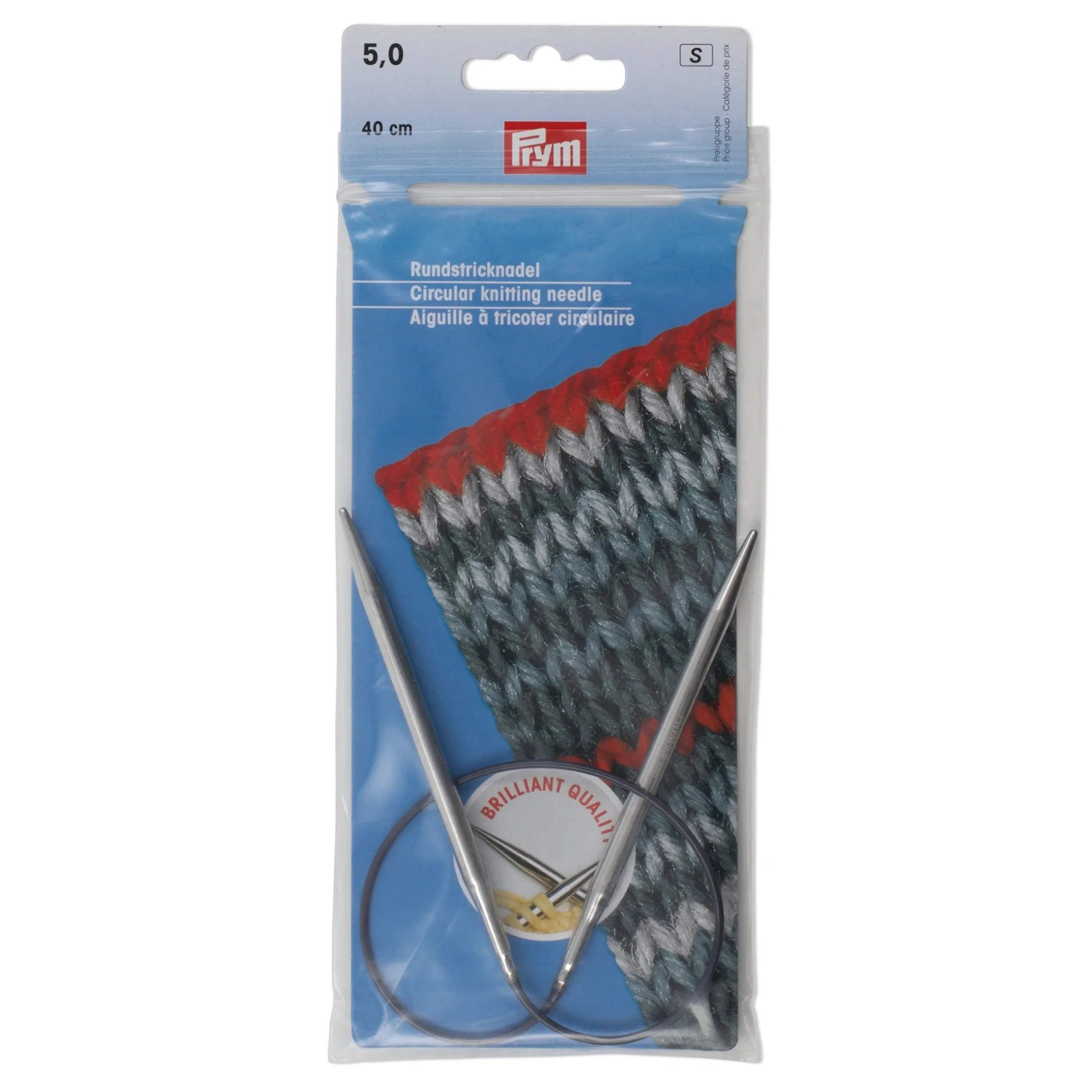 16" Circular Knitting Needles, Brass - Image 6