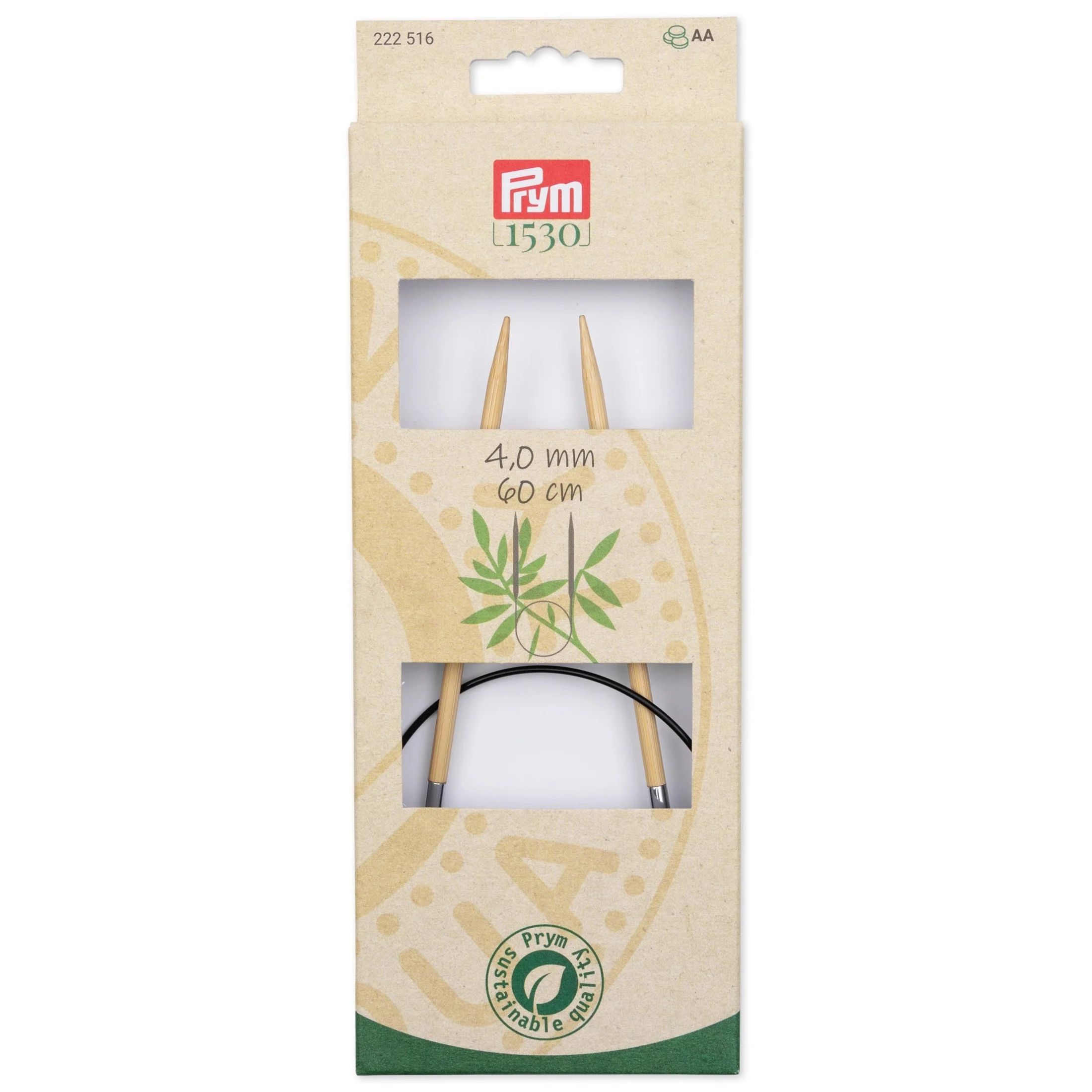 24" Circular Knitting Needles, Bamboo - Image 11