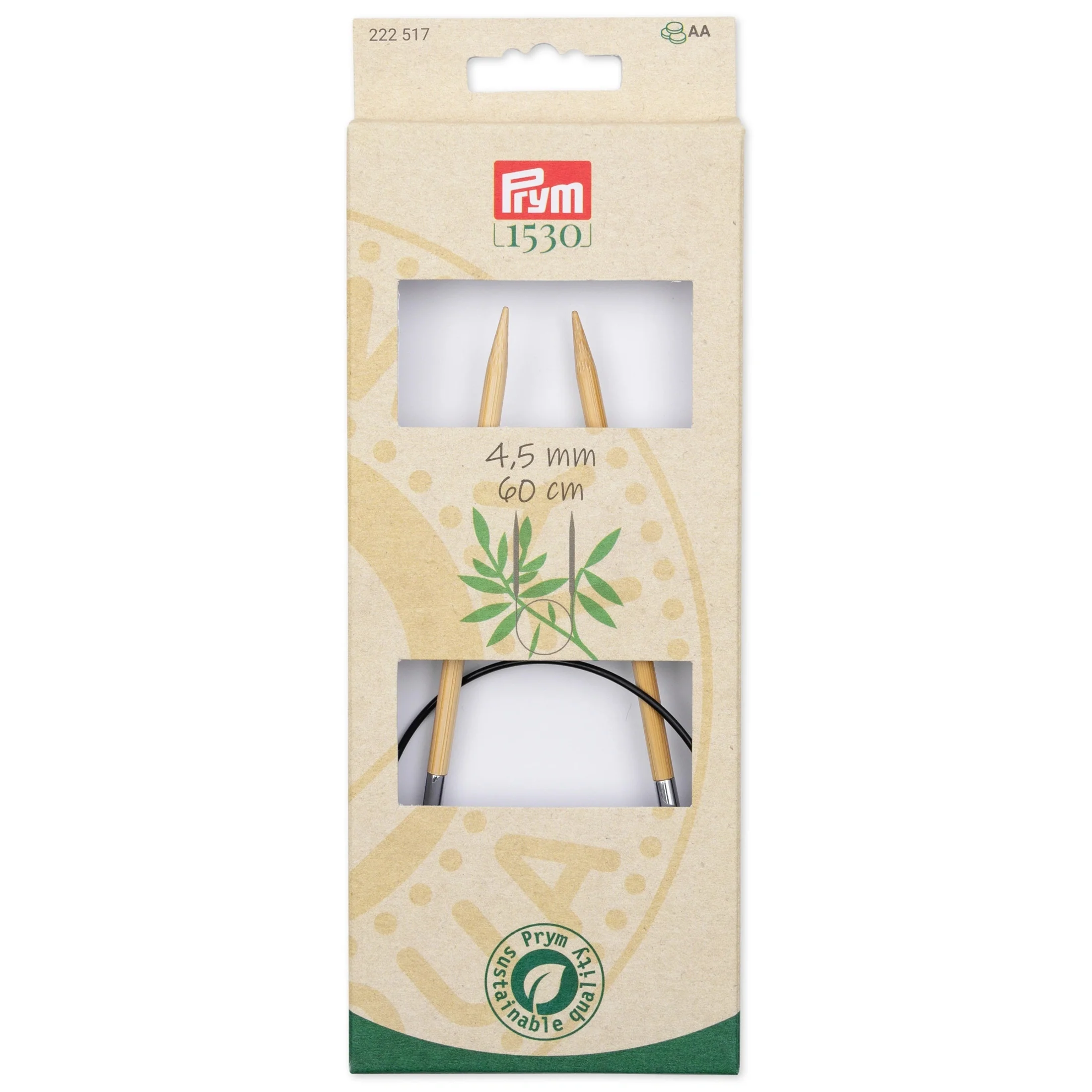 24" Circular Knitting Needles, Bamboo - Image 14