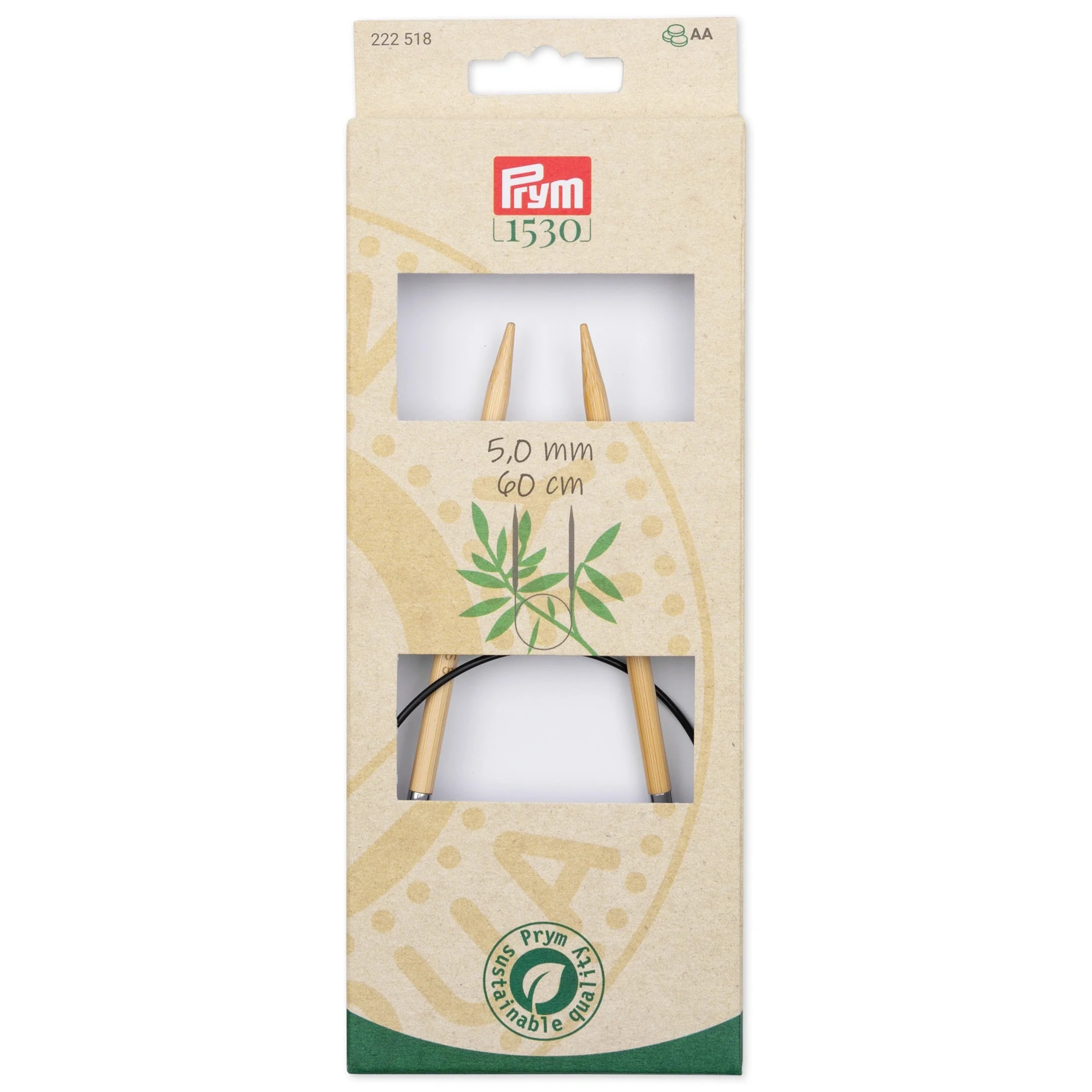 24" Circular Knitting Needles, Bamboo - Image 17