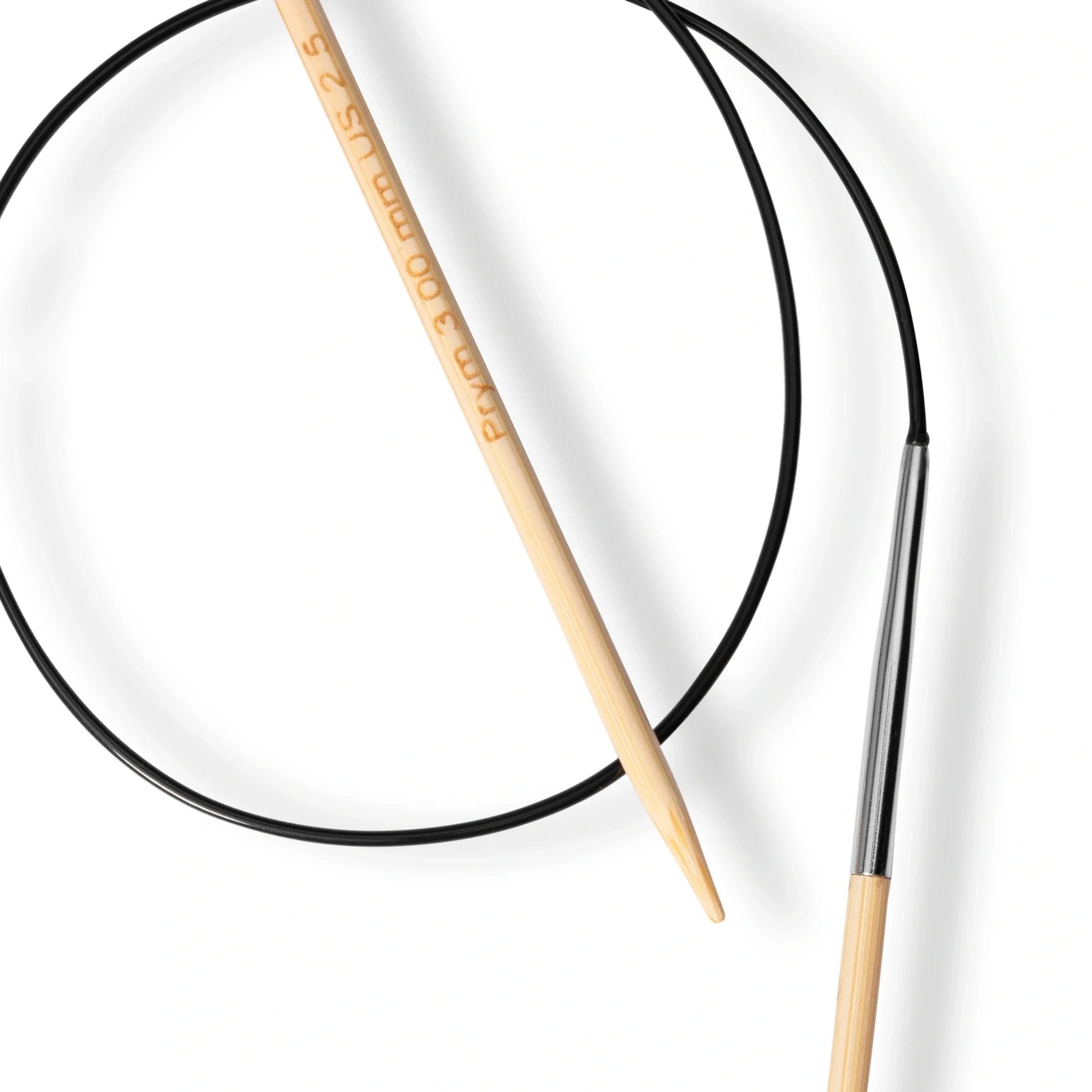 24" Circular Knitting Needles, Bamboo - Image 6